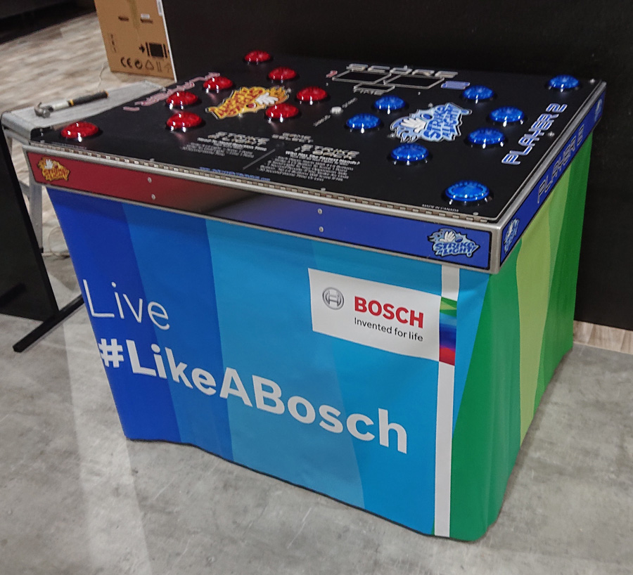 Strike a Light Reaction Speed Game Exhibition Stand Games Hire in