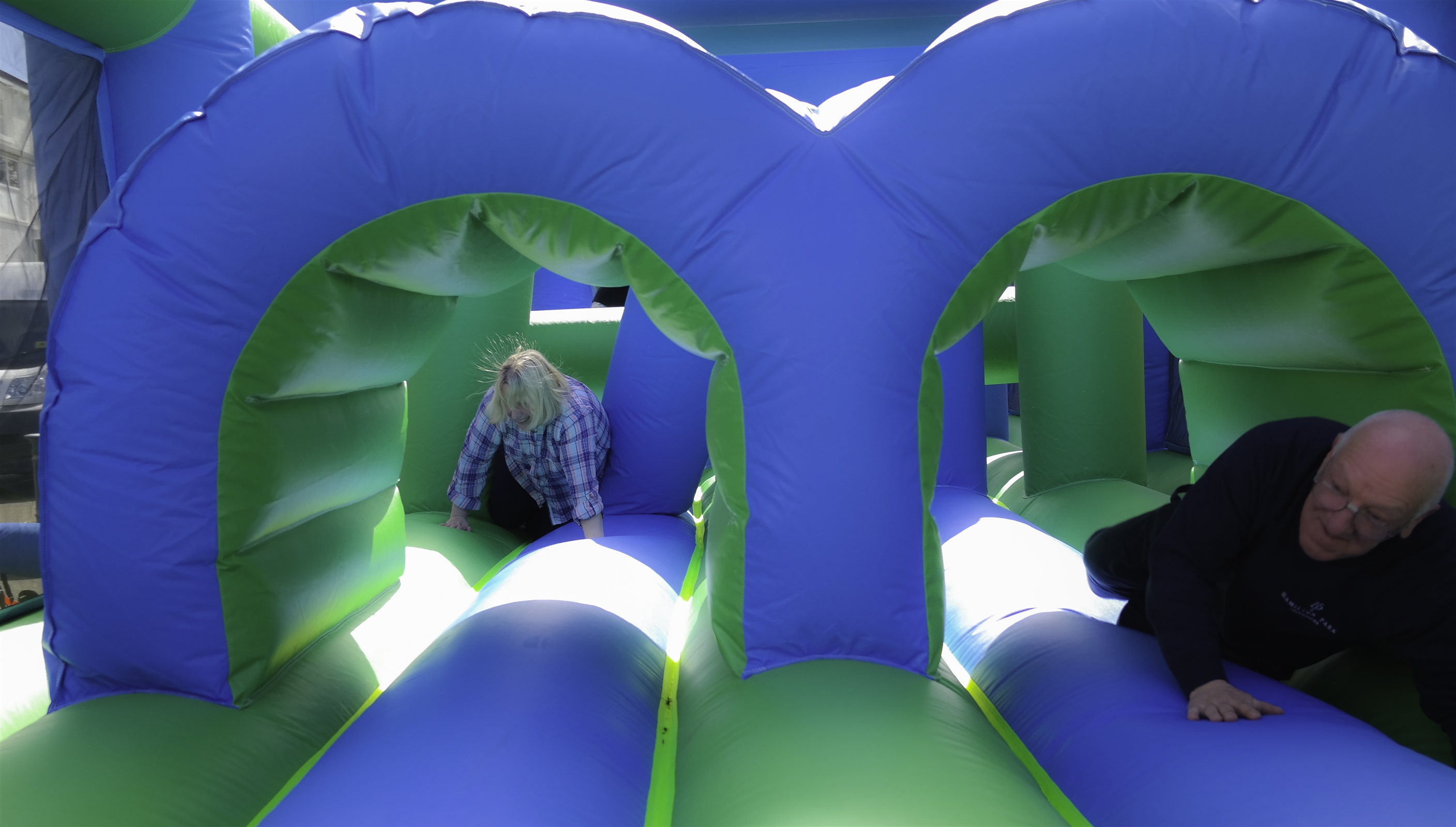 Giant Gauntlet Assault Course - 65ft - Bouncy Castle Hire in Edinburgh ...