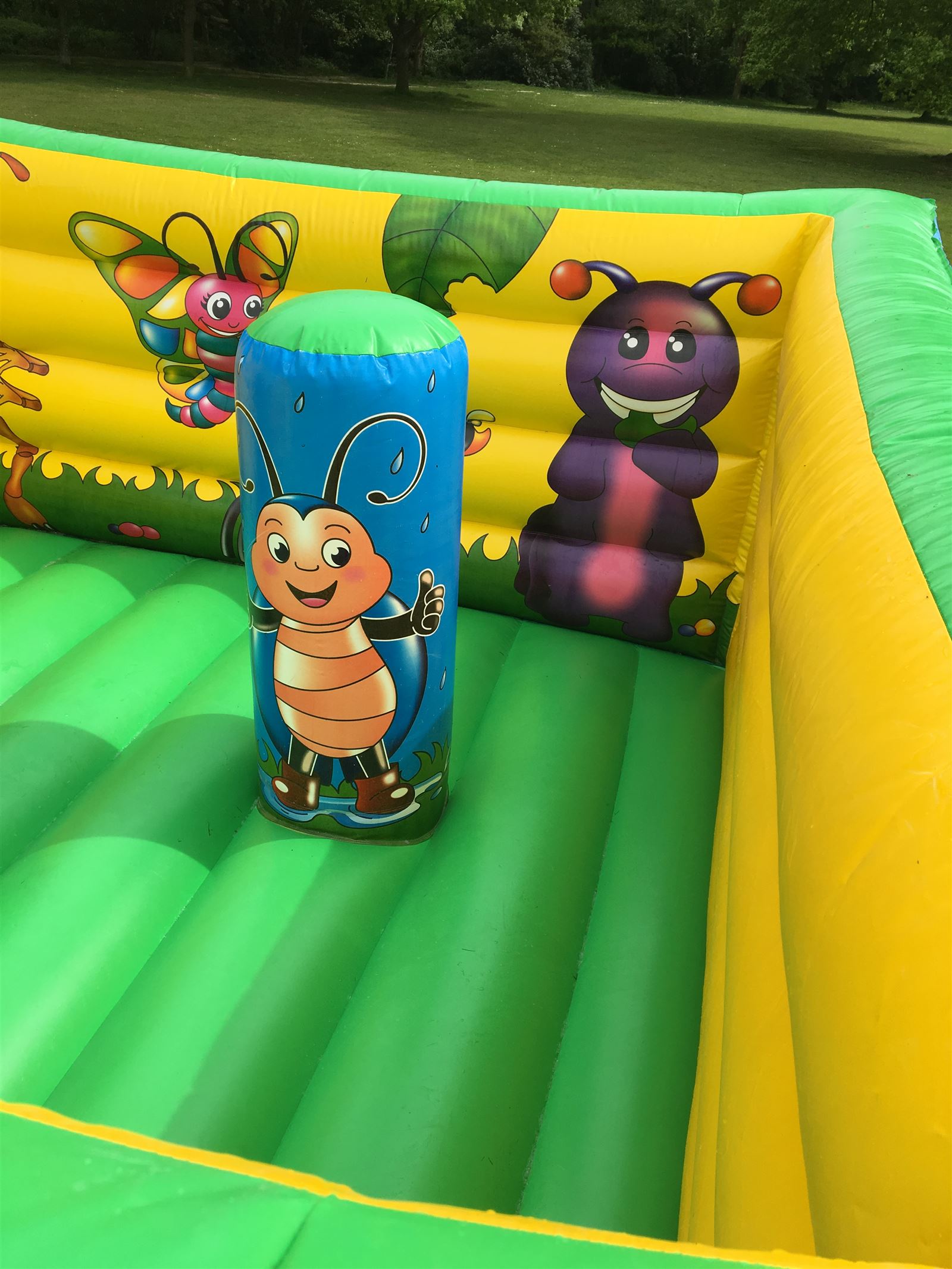 hoppers and bugs jumping castles