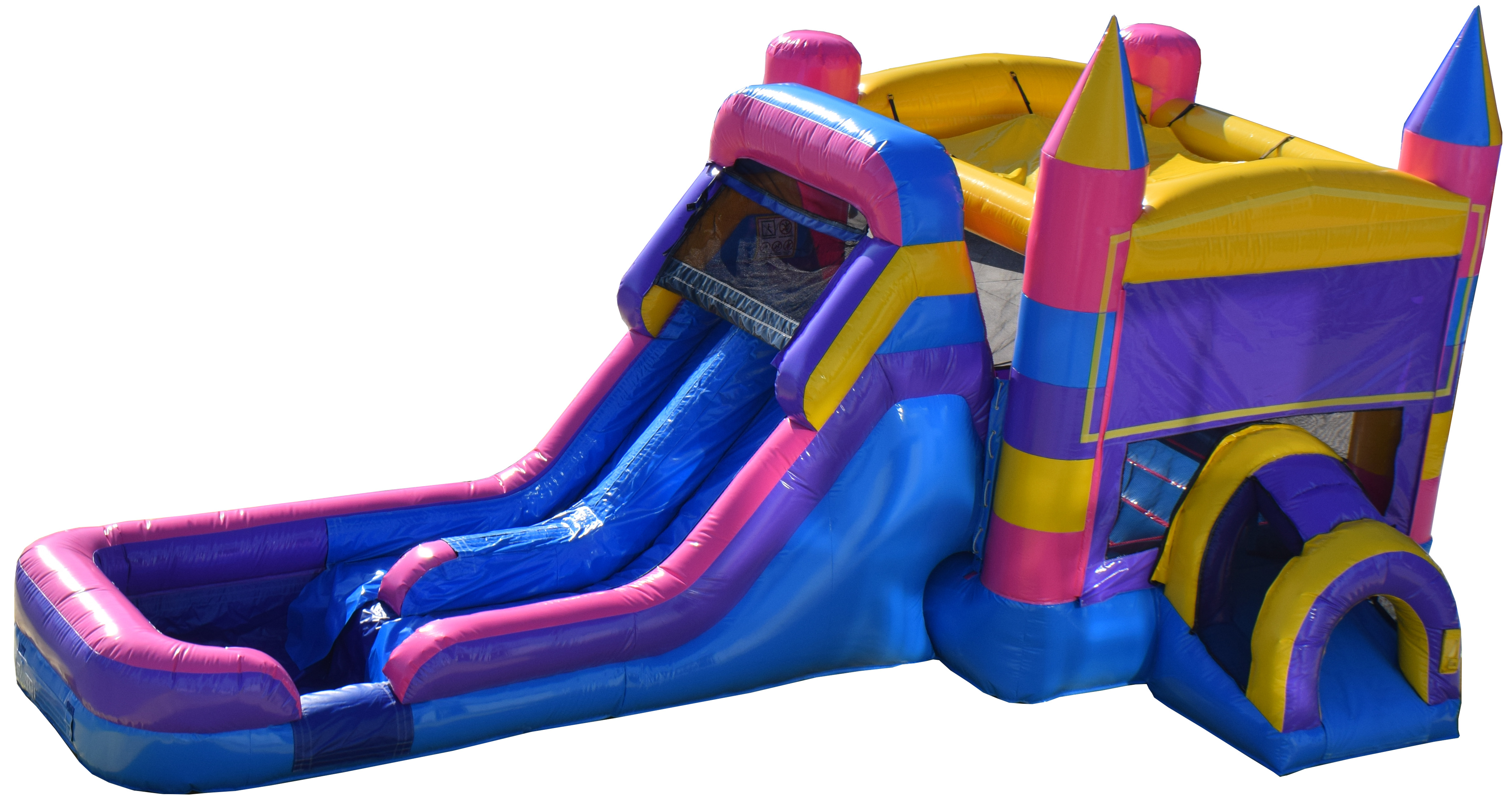 Deluxe Dual Lane Princess Castle Best Party Rentals service in