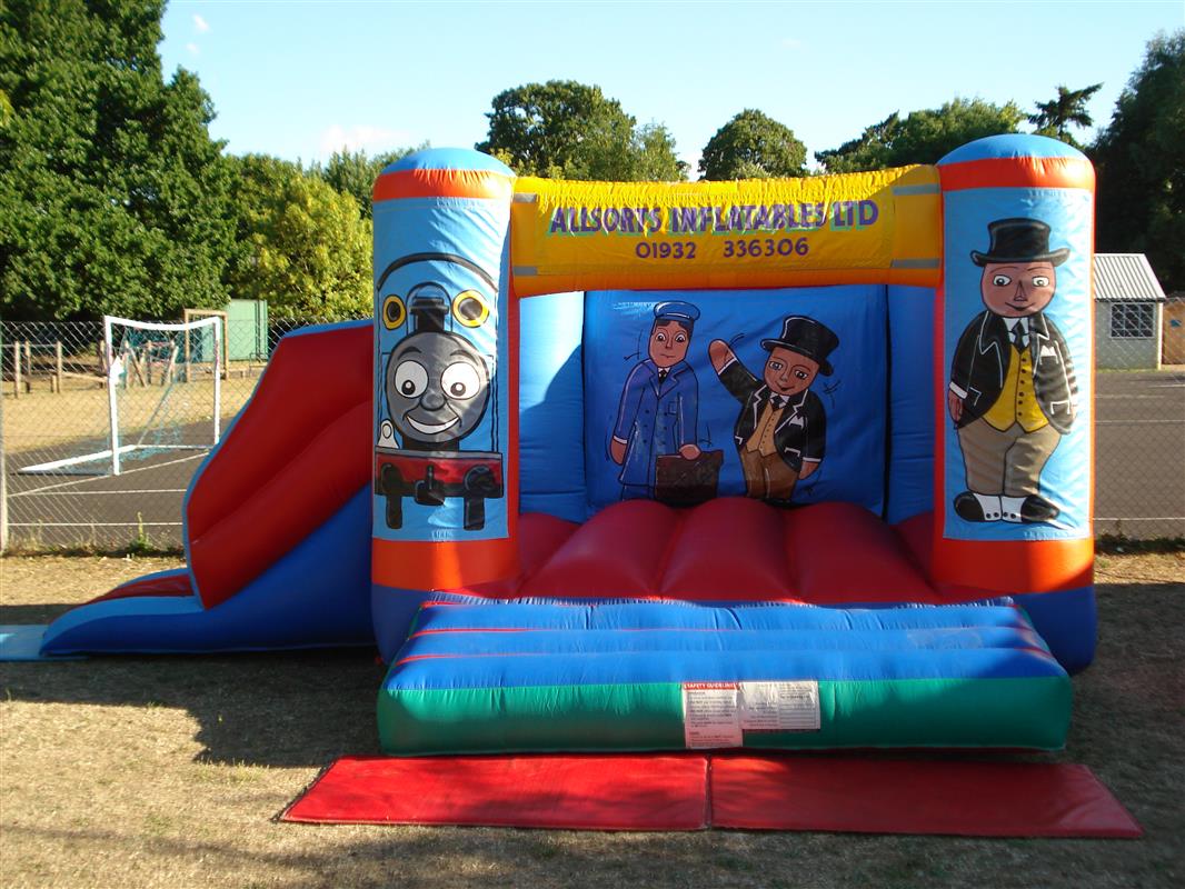 thomas the tank engine jumping castle