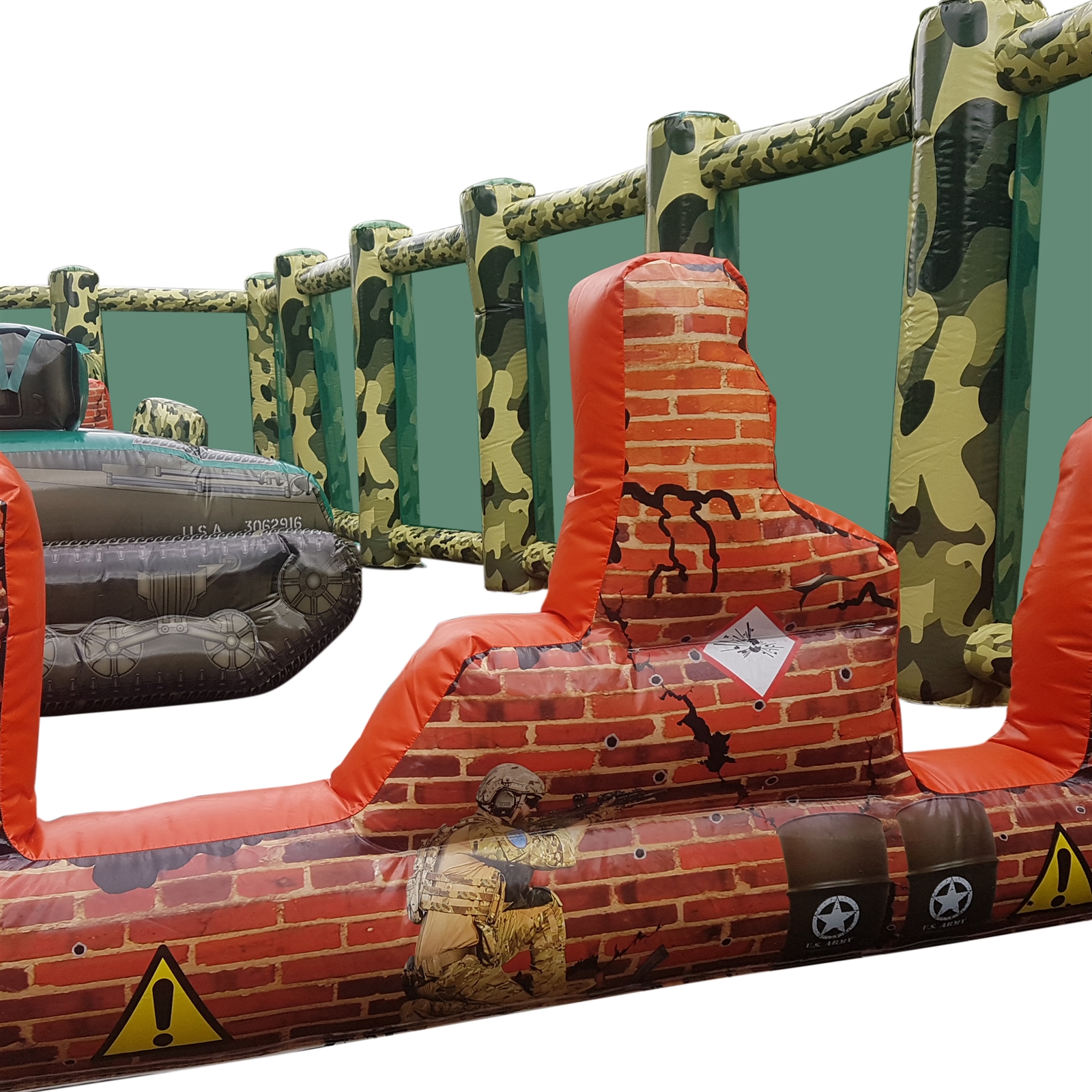 nerf inflatable bunker