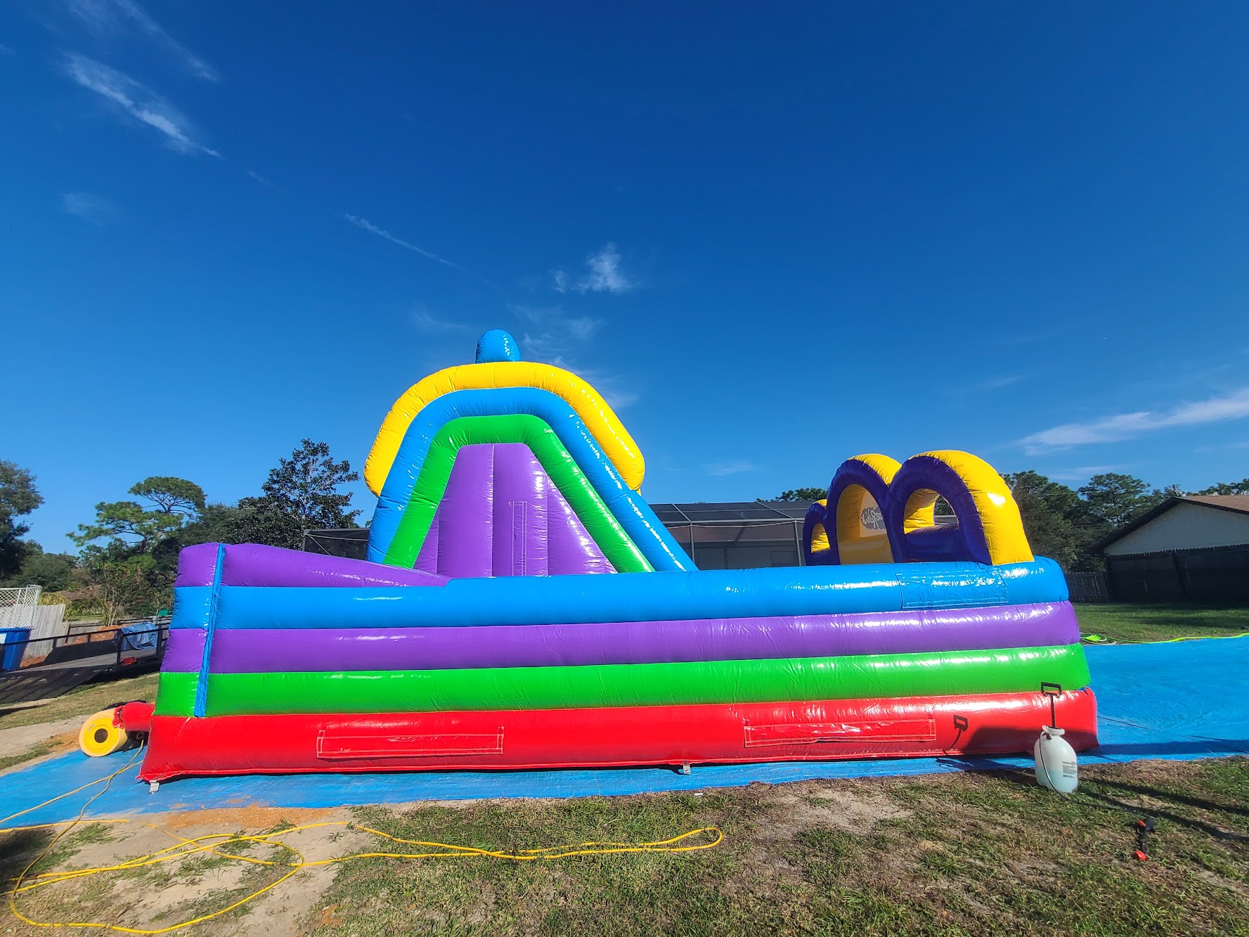 Adrenaline Rush Junior Obstacle Course Party and Inflatable Rentals