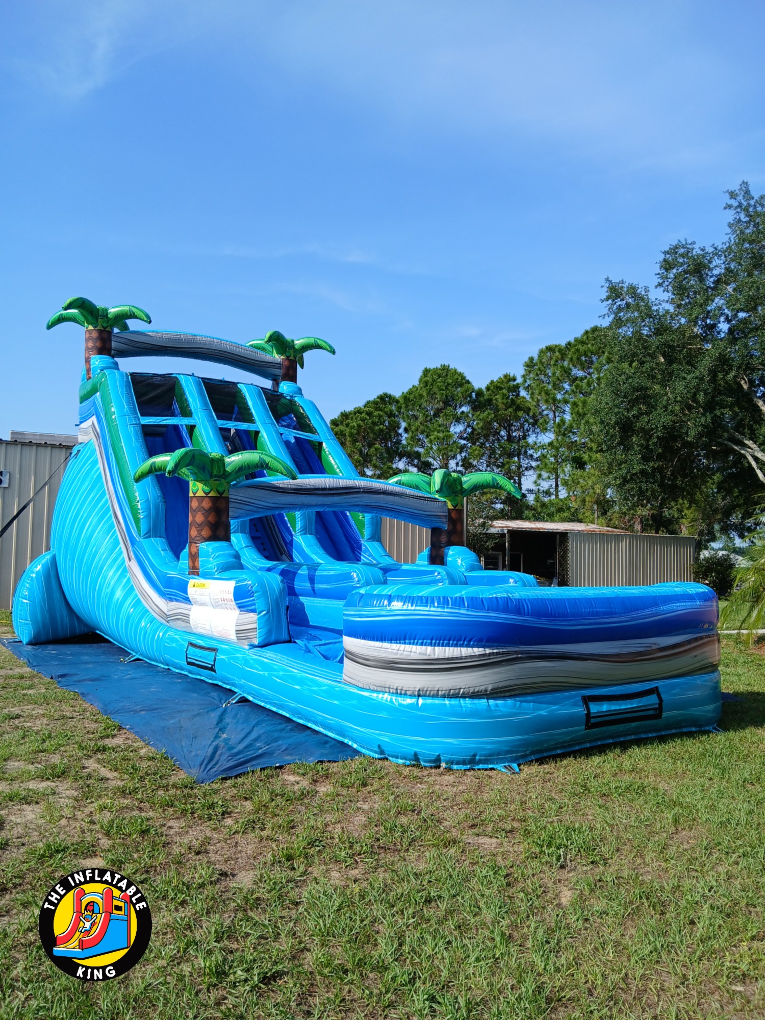 18' Bahama Blast Center Climb Water Slide - Hire in Lake, Sumter and ...