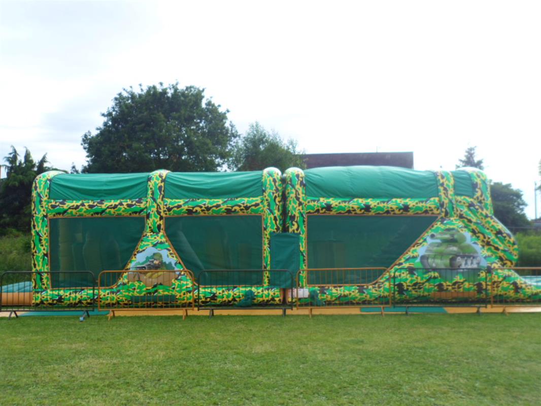 Army Assault Course - Bouncy Castles in West Midlands, Cannock, Walsall ...