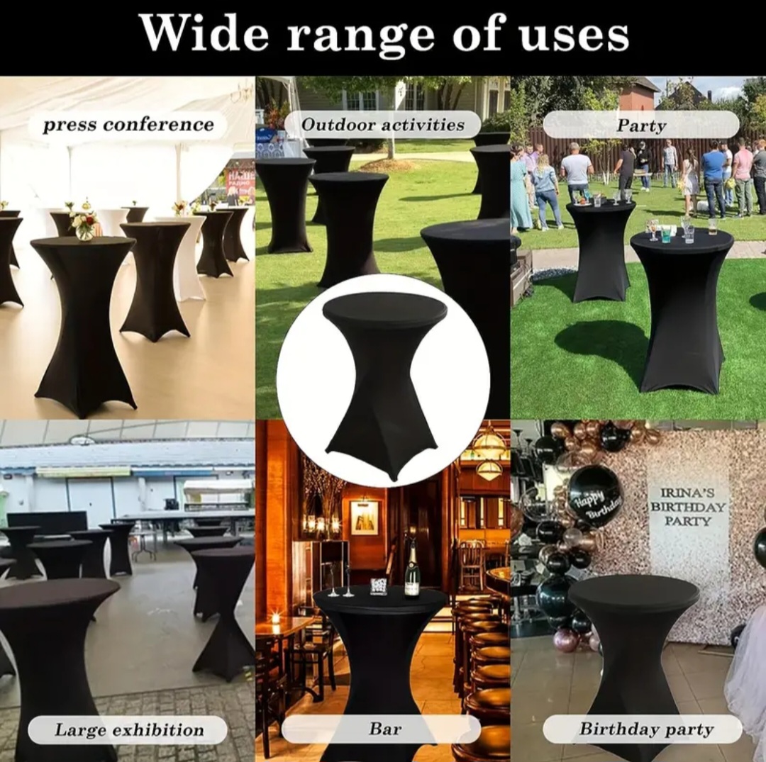 Table Bonce 32-Inch Round Plastic Cocktail Table Rental in Lansing | Bounce House