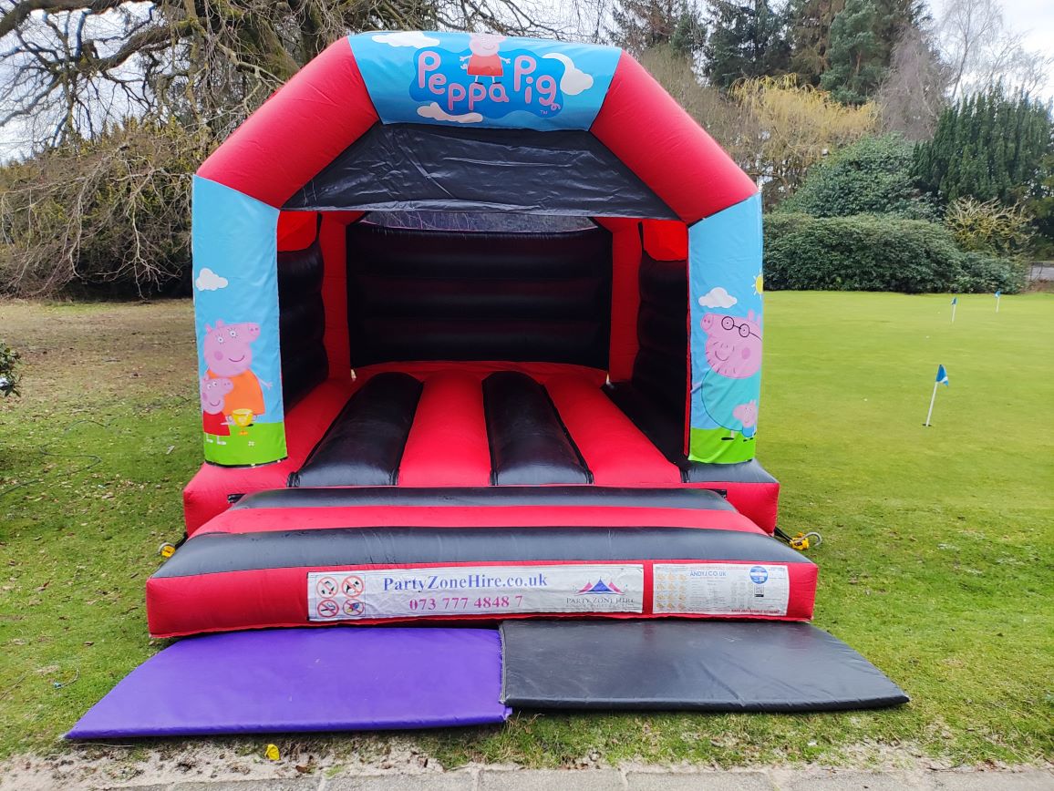 Party Zone Hire - Peppa Pig Bouncy Castle Hire in Glasgow