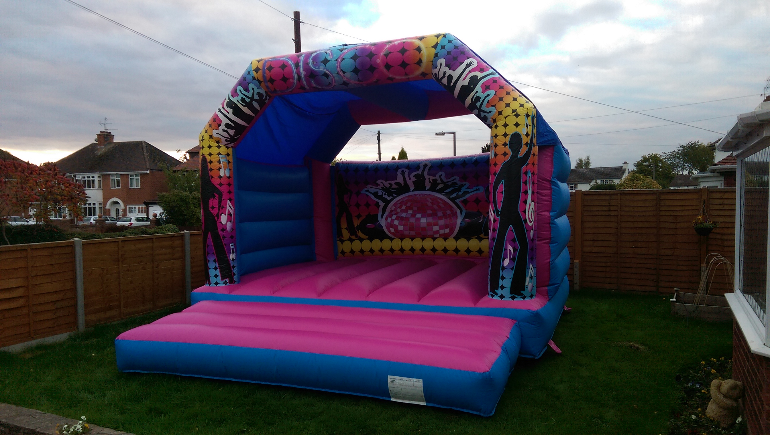 disco bouncy castles