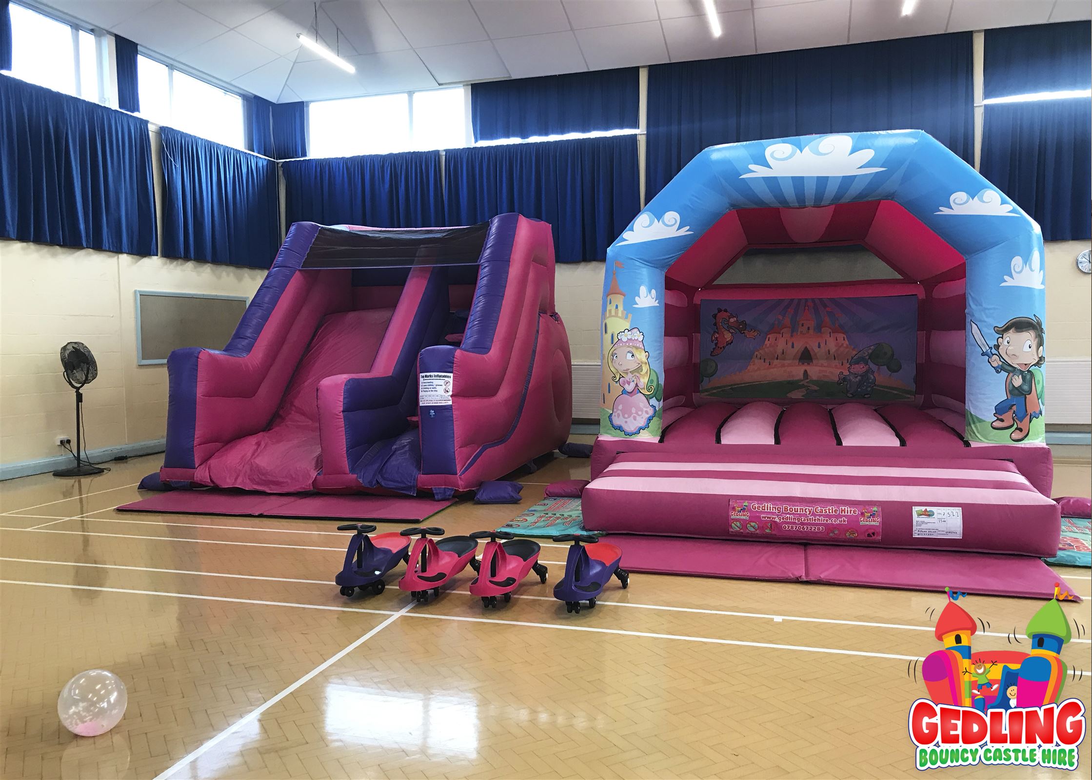 Gamston Community Hall Bouncy Castle & Soft Play Hire in Nottingham