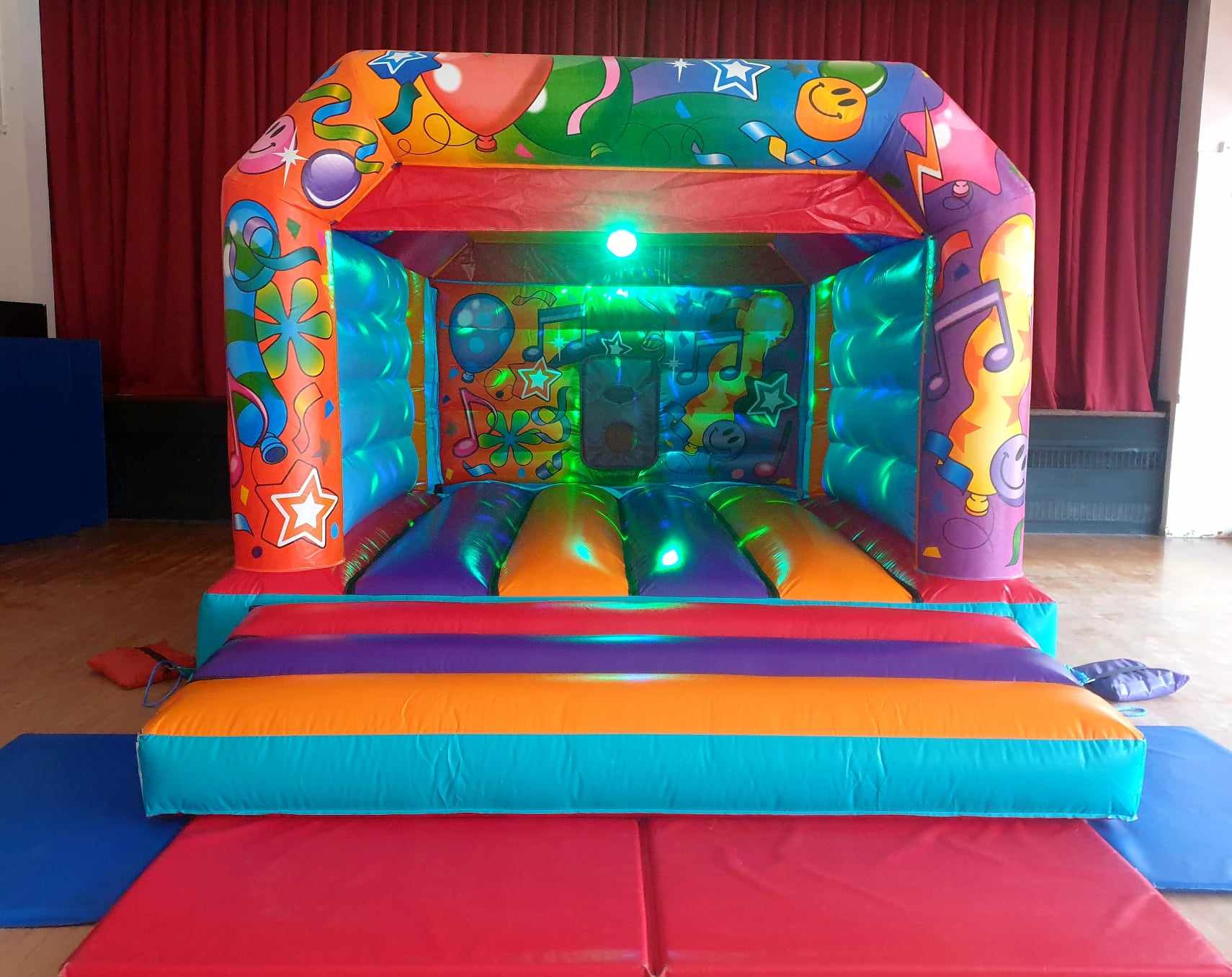 XL Multi Party Disco Castle - Bouncy Castle Hire in Milton Keynes
