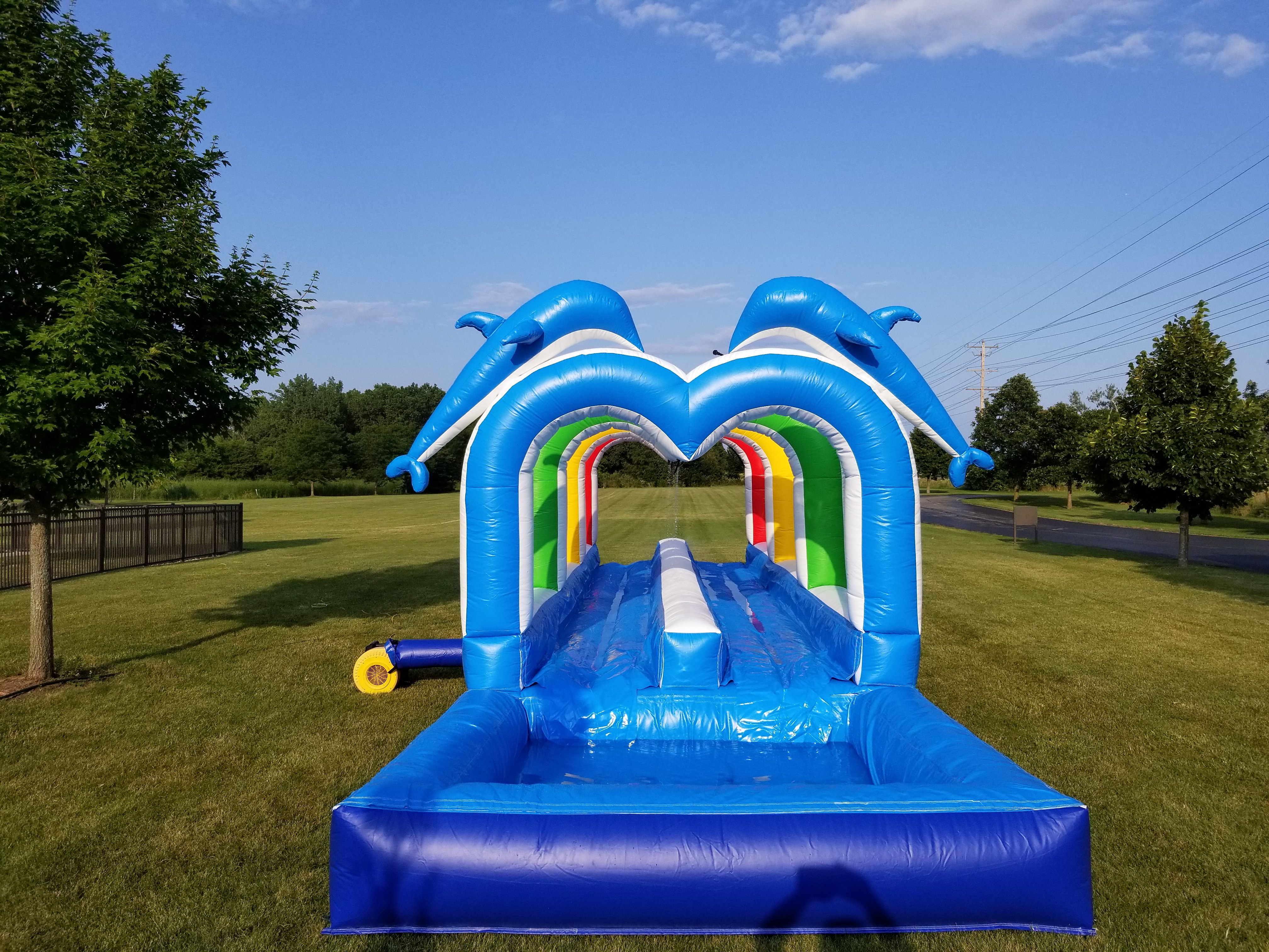 lake slip and slide