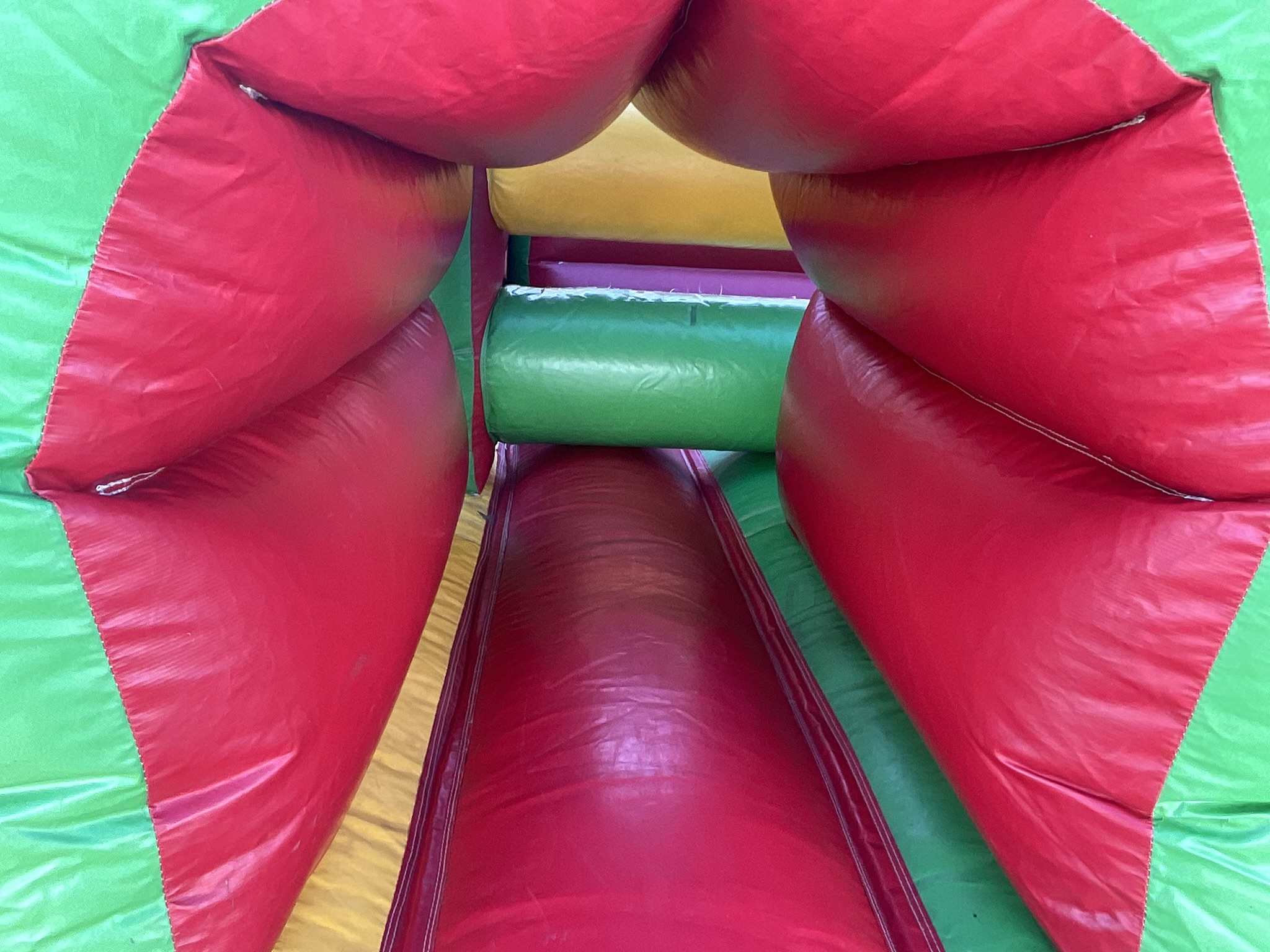 FOR SALE USED 60' Obstacle Course Bounce House Inflatables