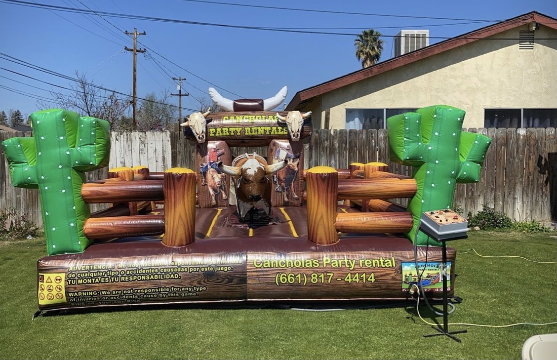 Mechanical bull Best Hire service in California Cancholas party rentals