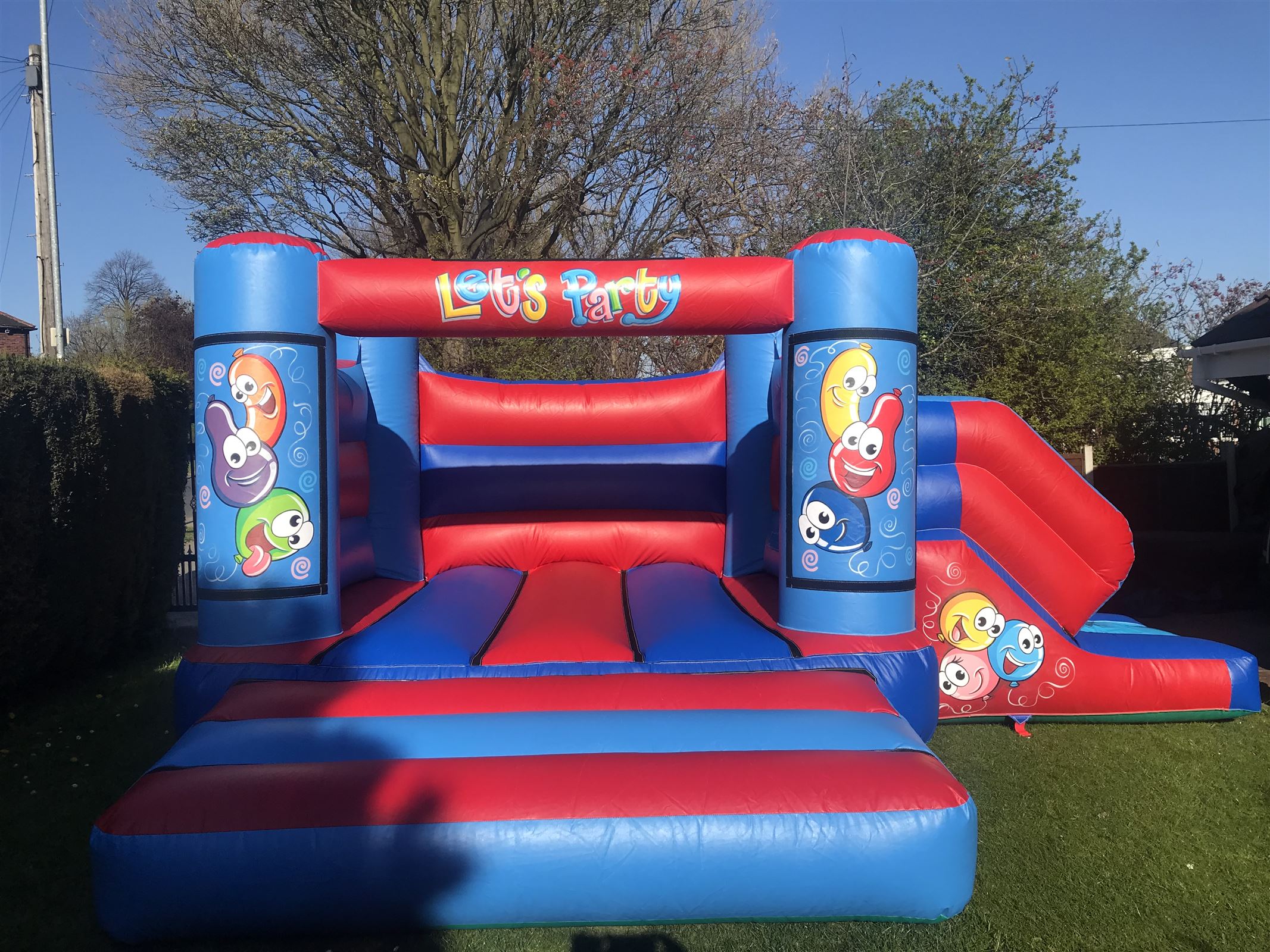 small bouncy castles