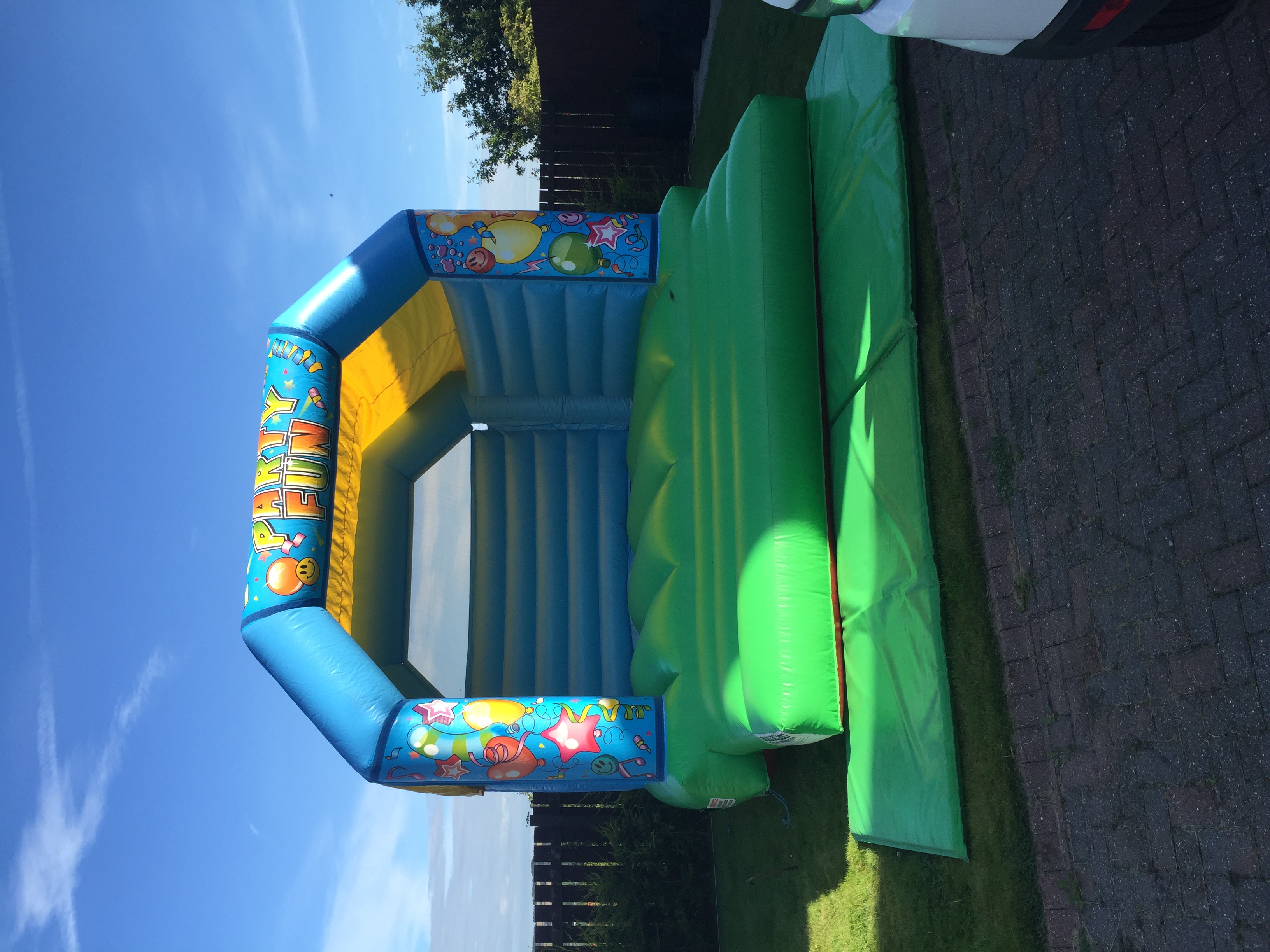 bouncy castle size