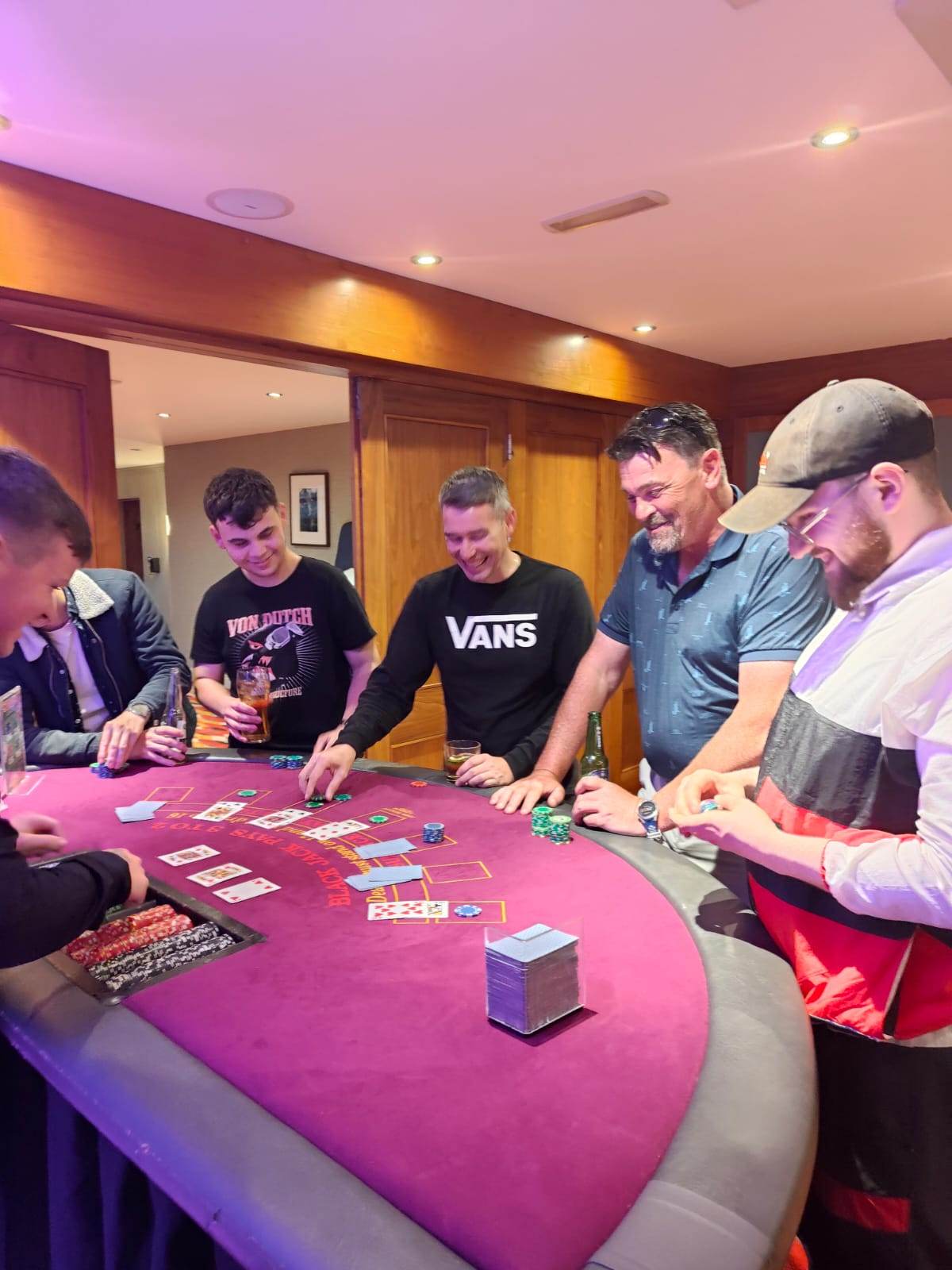 Blackjack Tables Event & Party Hire in Ireland