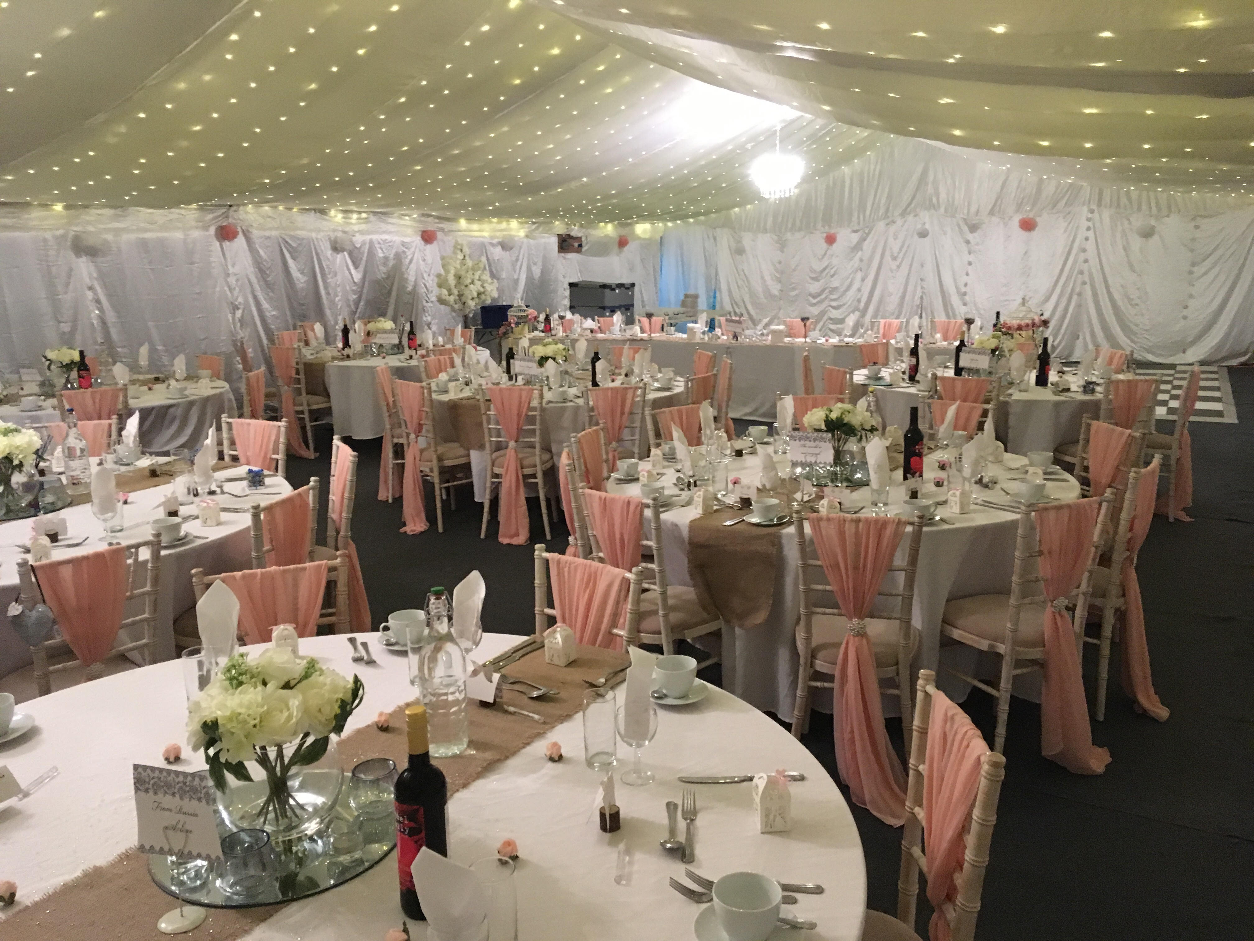 Furniture Table Cloth Marquee Hire in Nottingham, Derby, Leicester