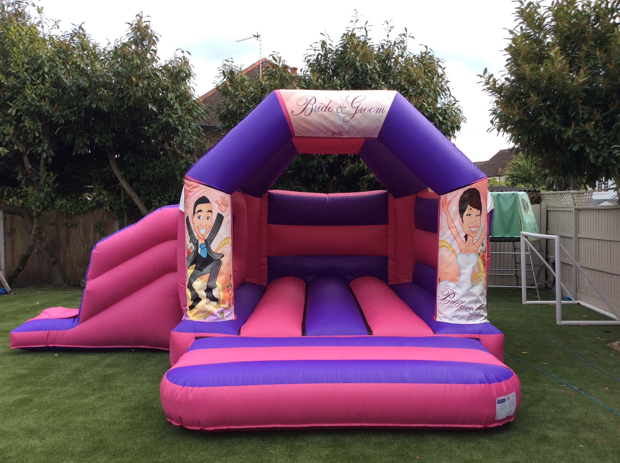 Bouncy Castle With Side Slide Best Bouncy Castle Hire Soft Play Hire