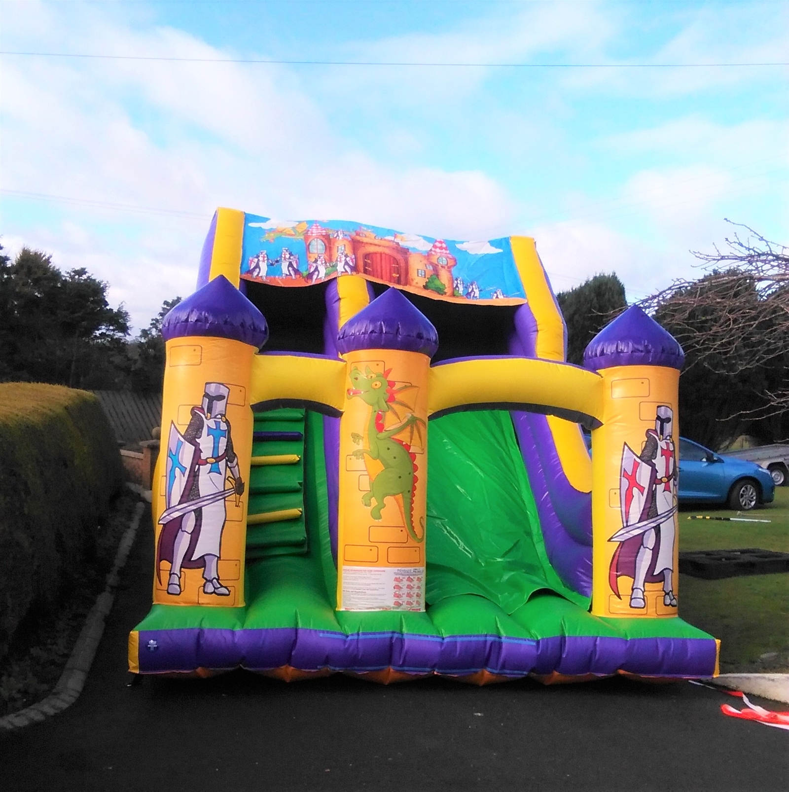 inflatable game hire