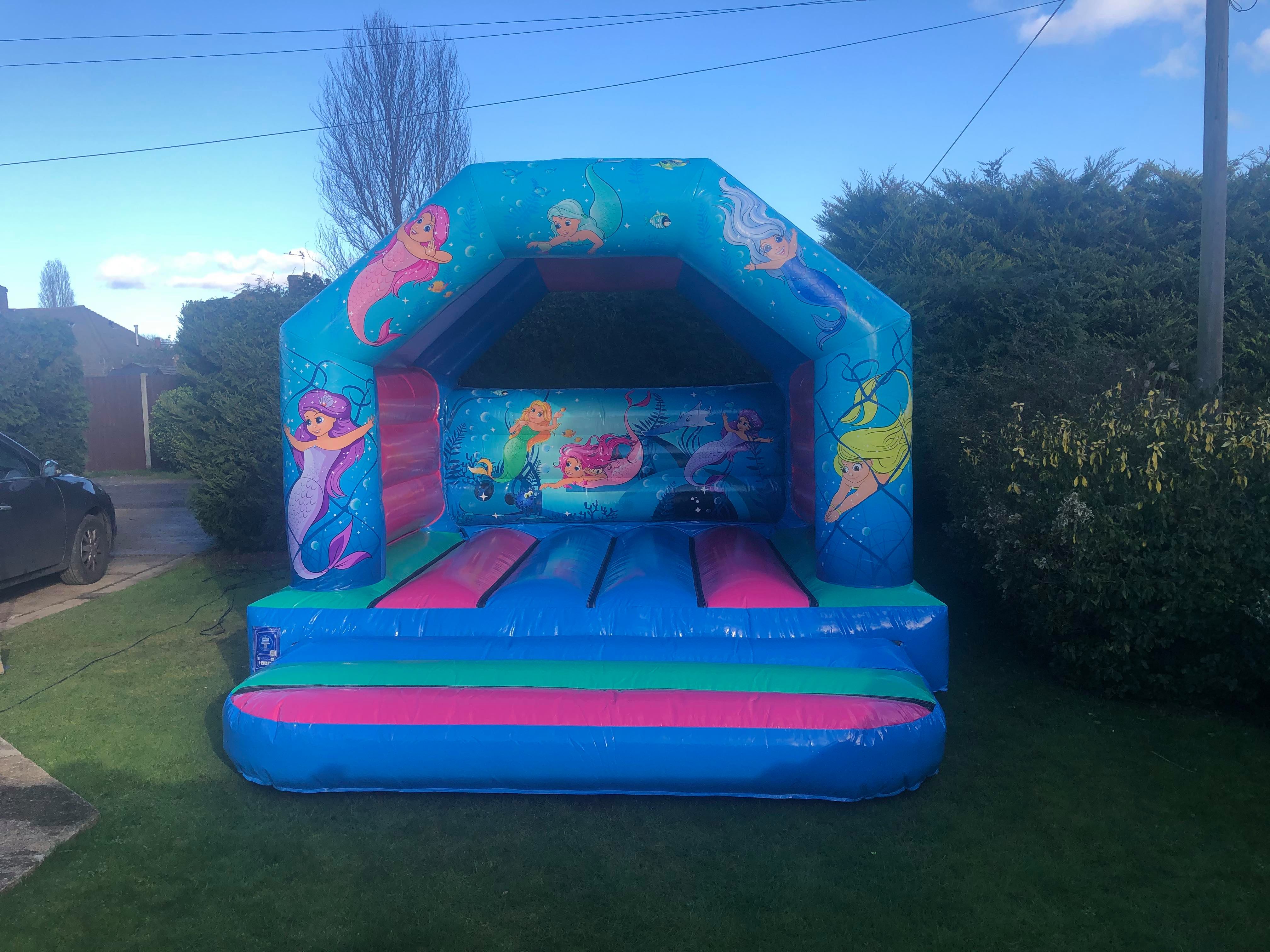 mermaid jumping castle hire