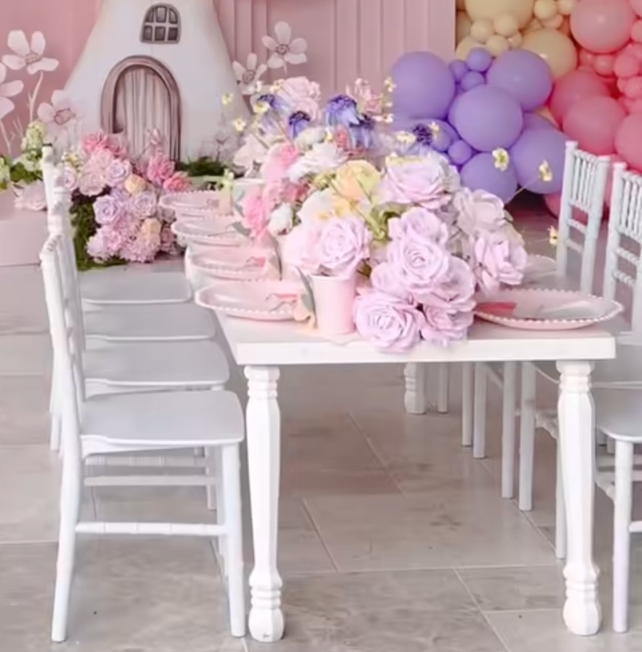 Kids Table & Chair Rentals in Houston | Toddler Party Table Rental