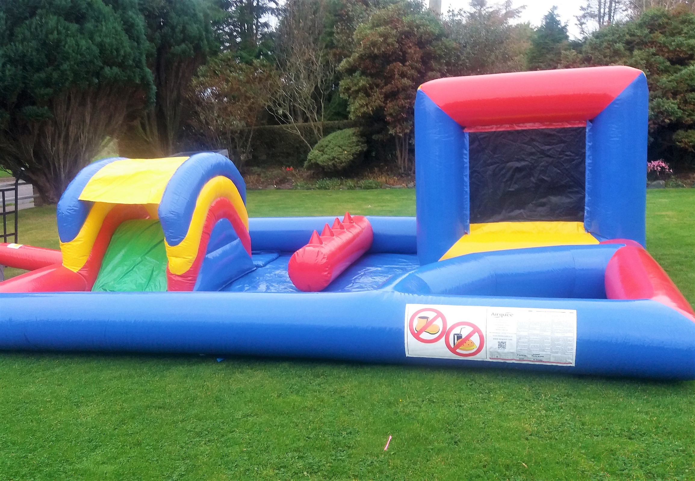 inflatable game hire