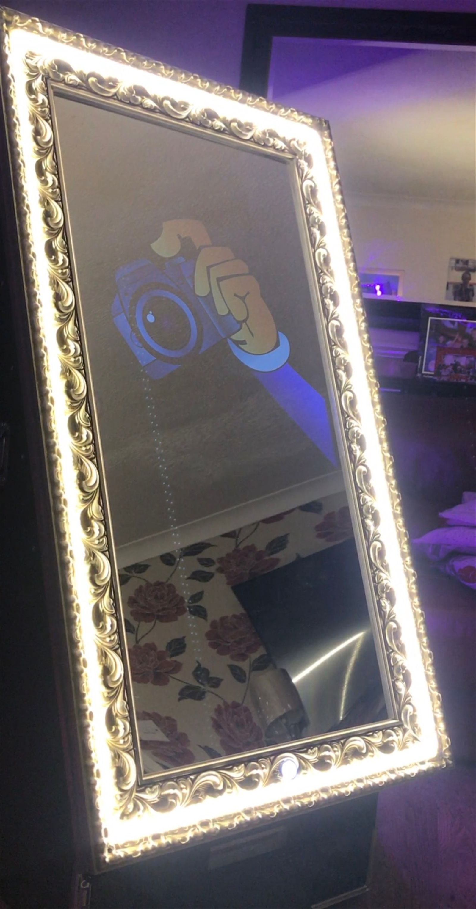 Magic Selfie Mirror Hire Best Bouncy castle & Fairground ride hire