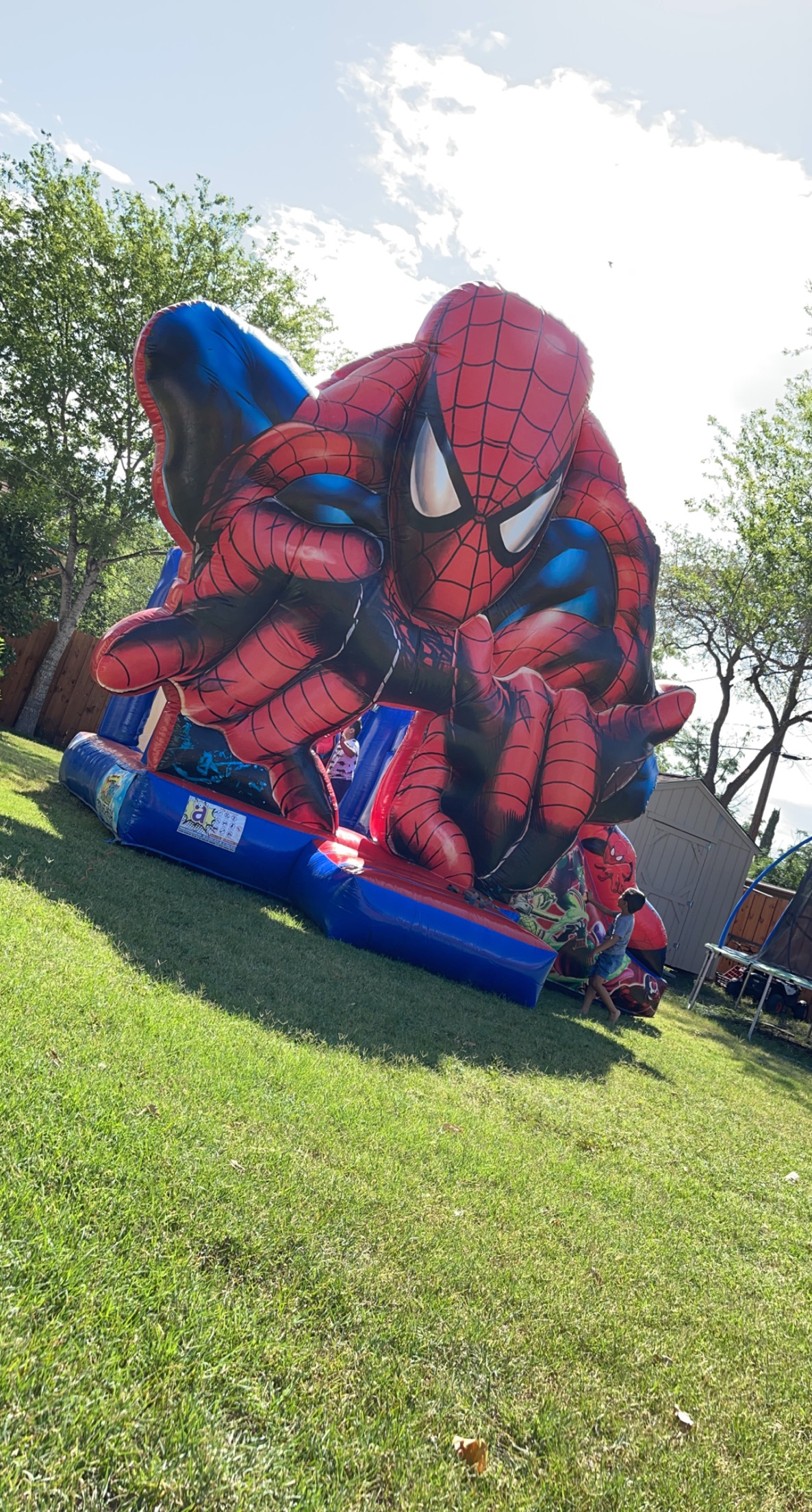 Spiderman Rental in San Antonio Jump And Ride Party Rentals