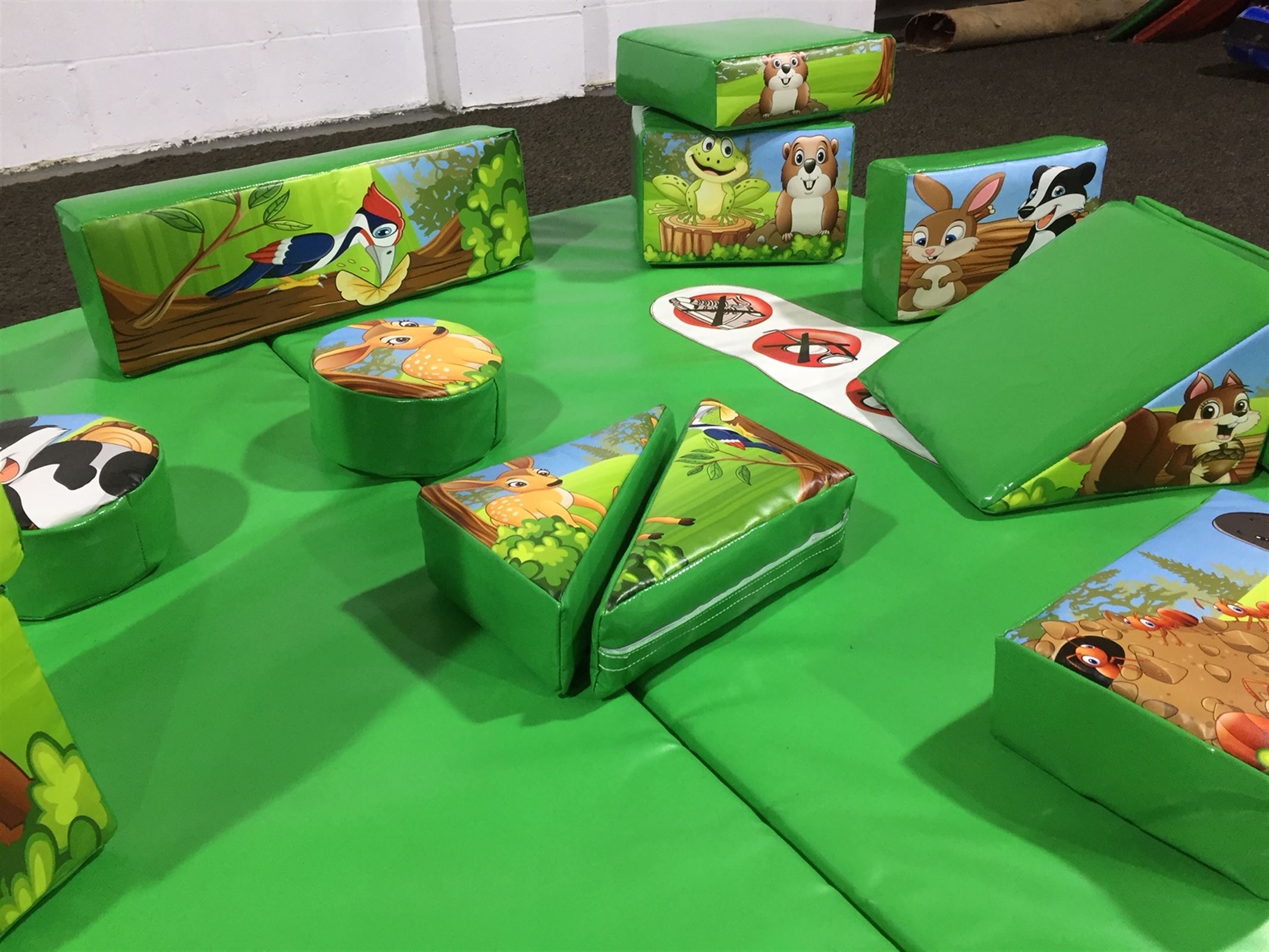 Soft Play Woodland Set (18 pieces) Bouncy Castle Hire in Kent