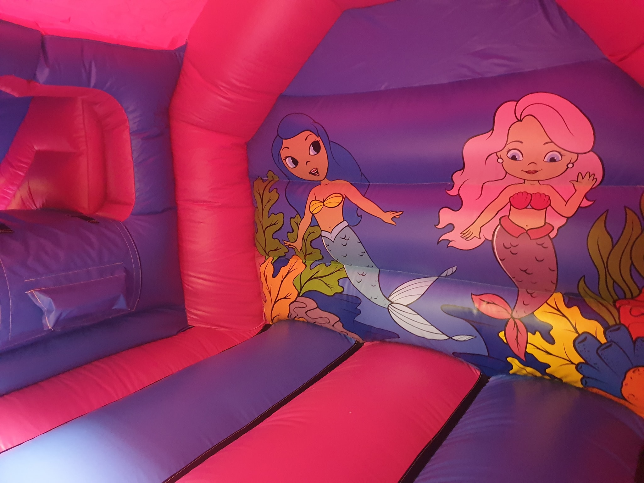 mermaid jumping castle hire