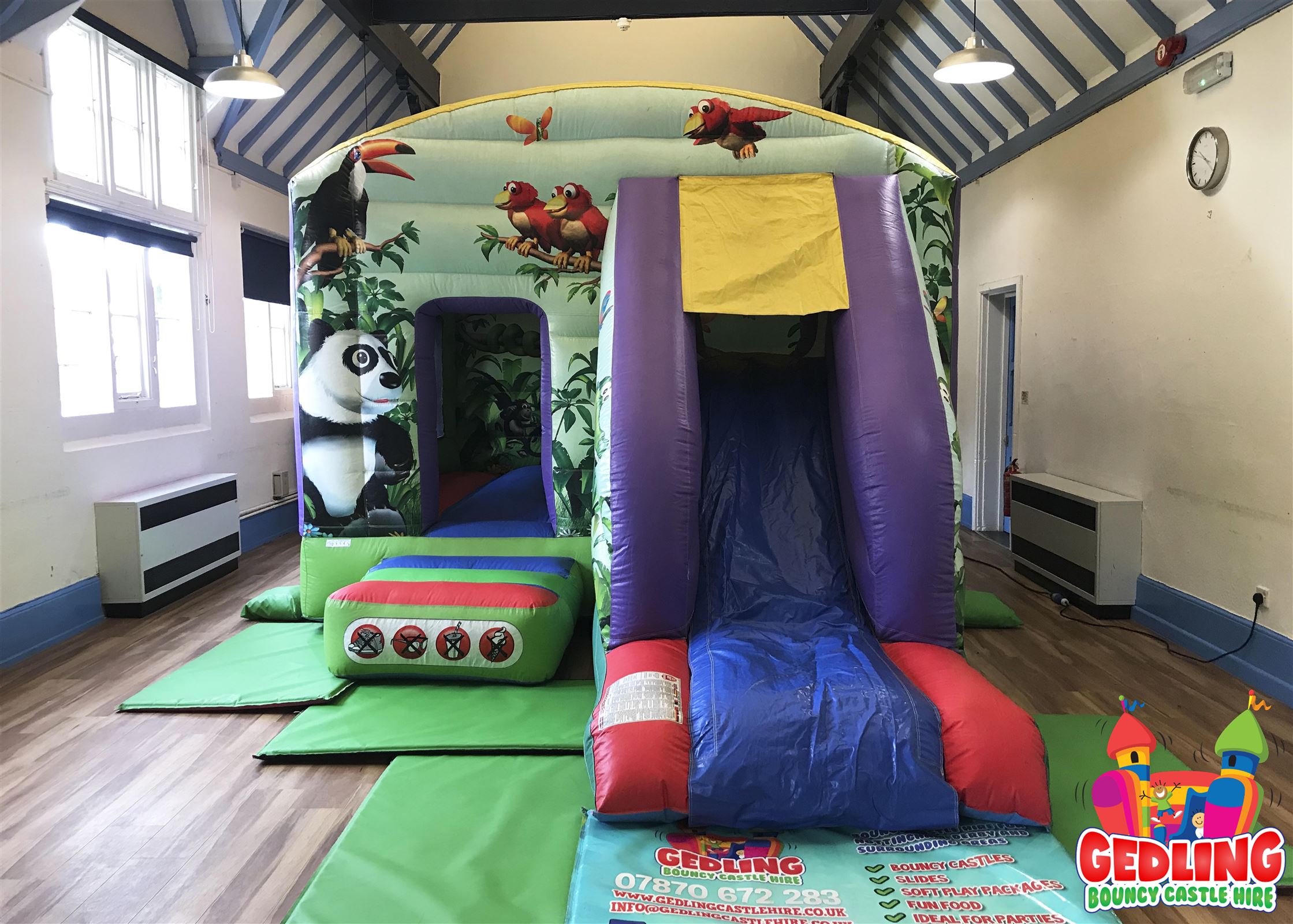 St Peters Room Ruddington Bouncy Castle & Soft Play Hire in