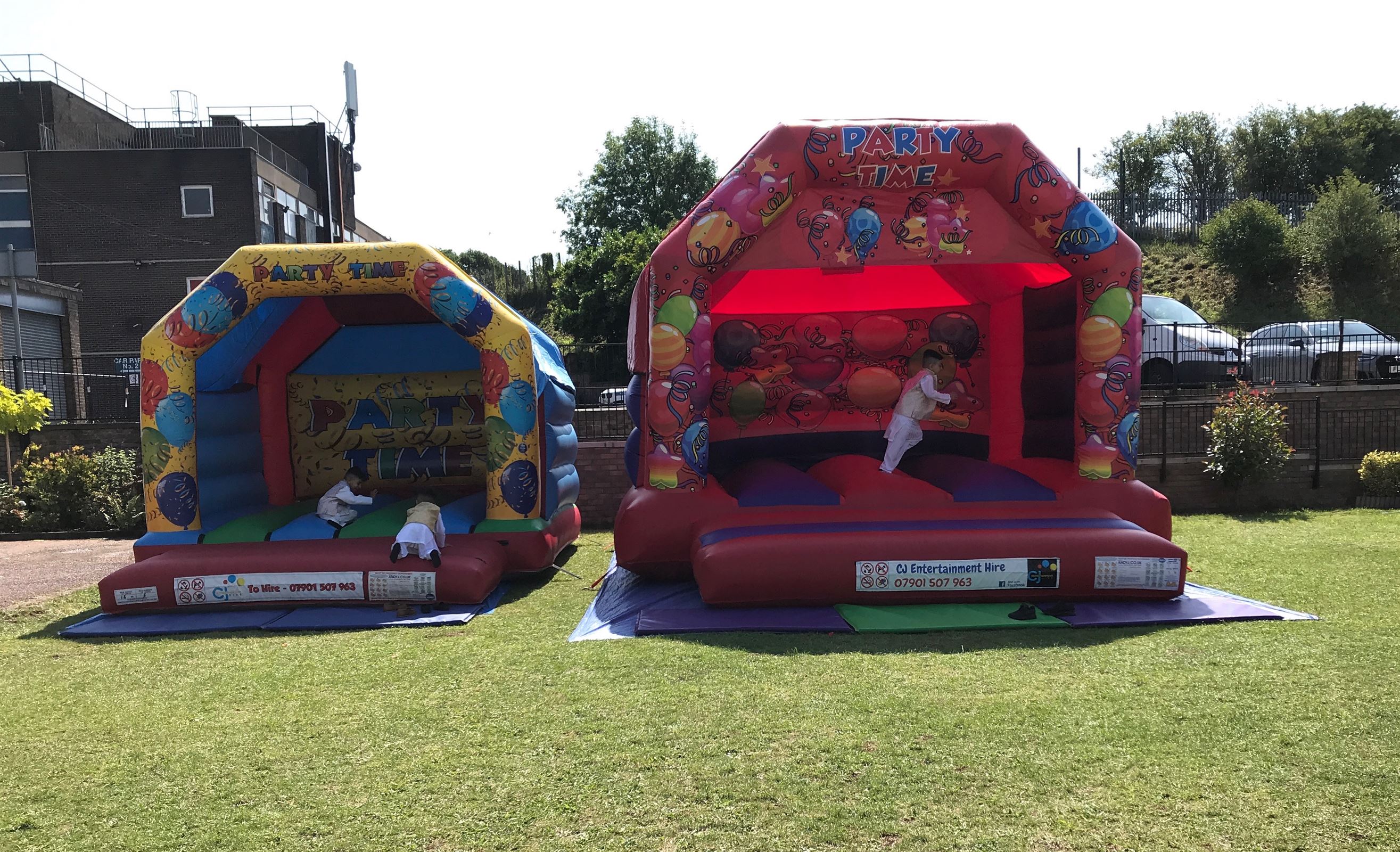 Party Time Bouncy Castle Package Bouncy Castle Hire in Nottingham