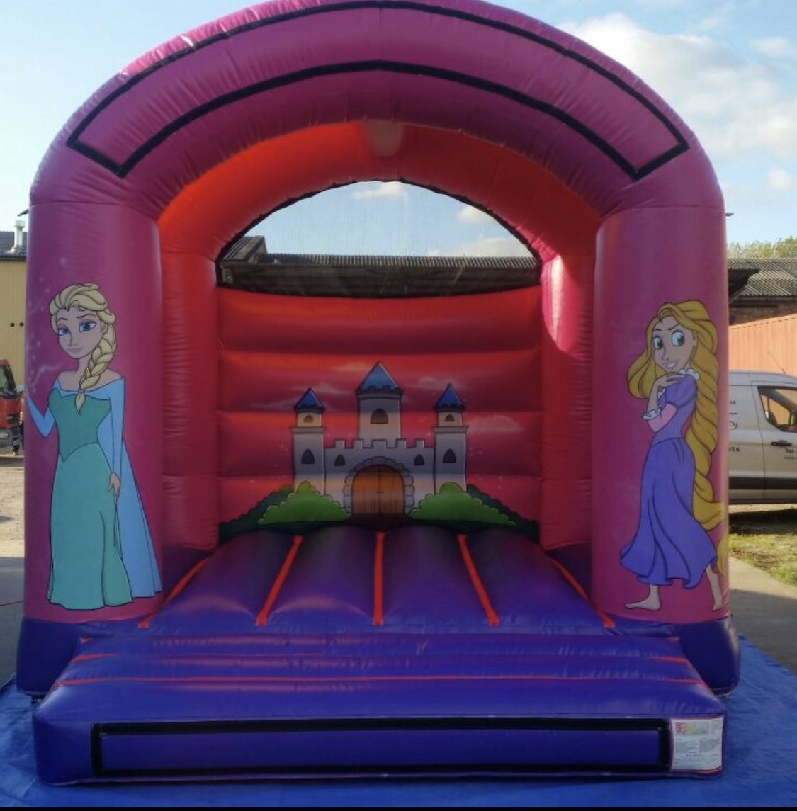 Cinderella bouncy sale castle