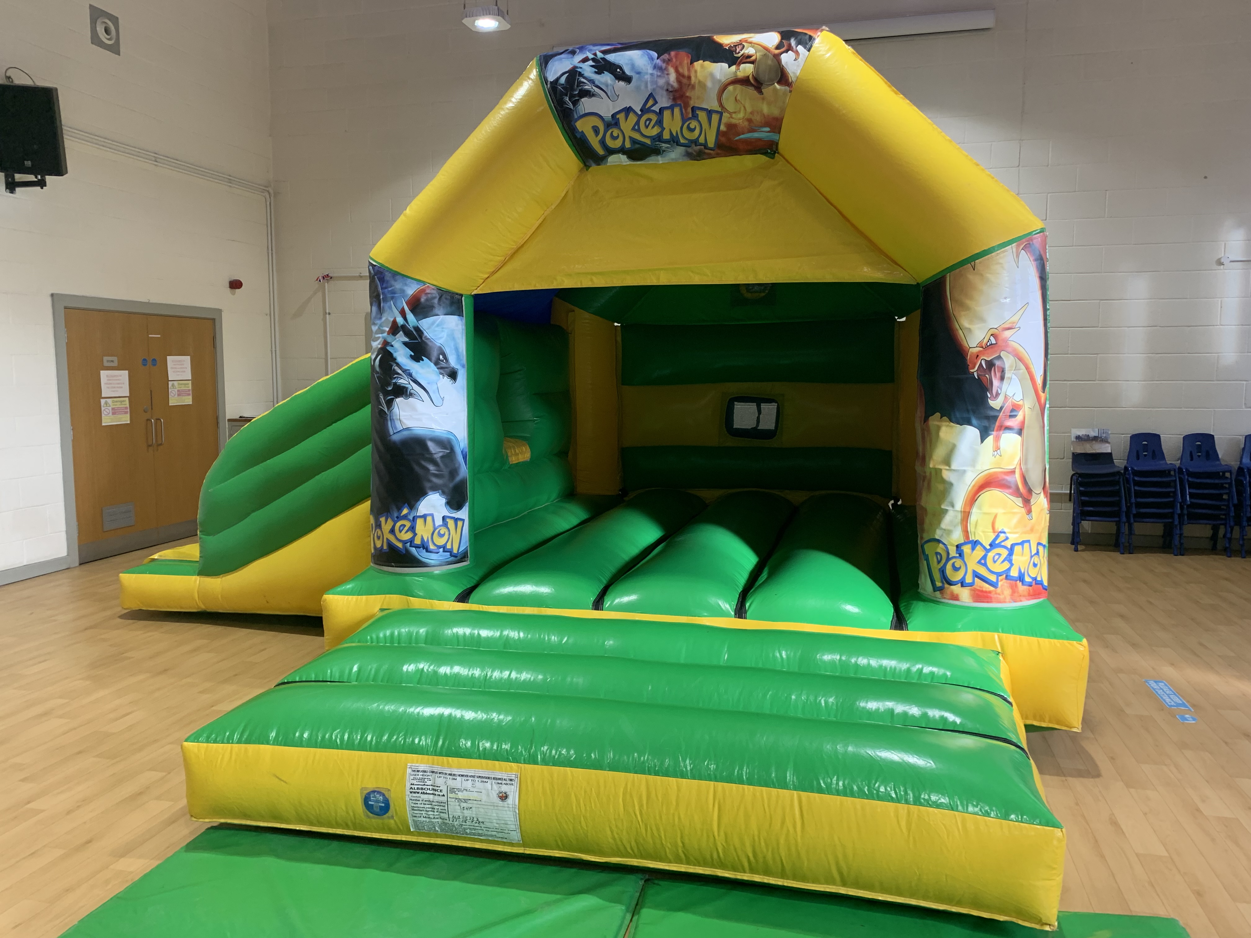 Bounce and Slide Bouncy Castle Combo Hire Cheltenham from Kings!