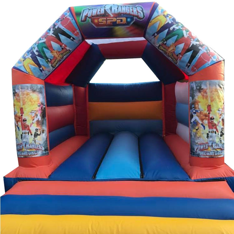 power ranger bouncy castle