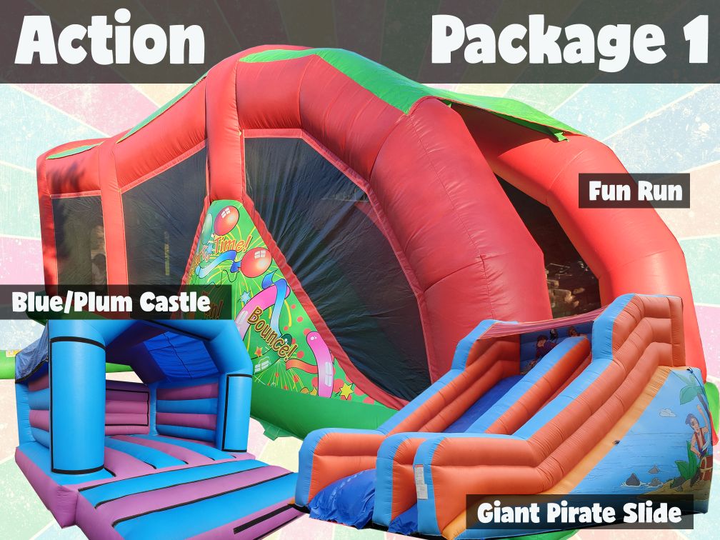 bouncy castle package hire