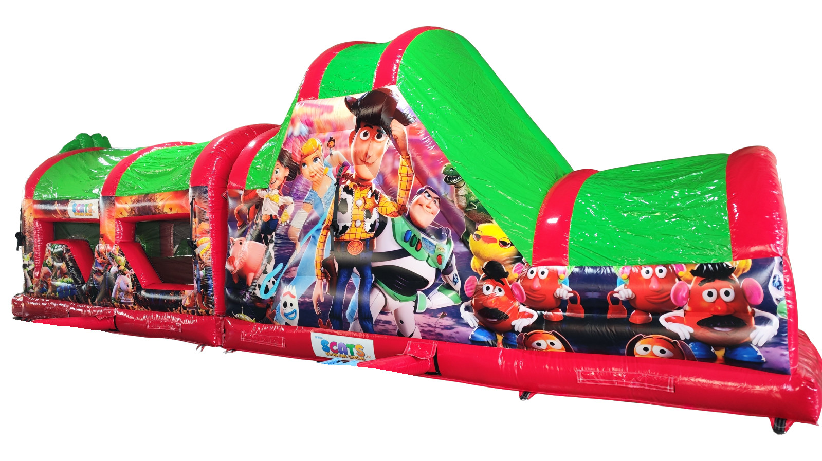 Rock Climbing Obstacle Course (Green & Red) - SBC218