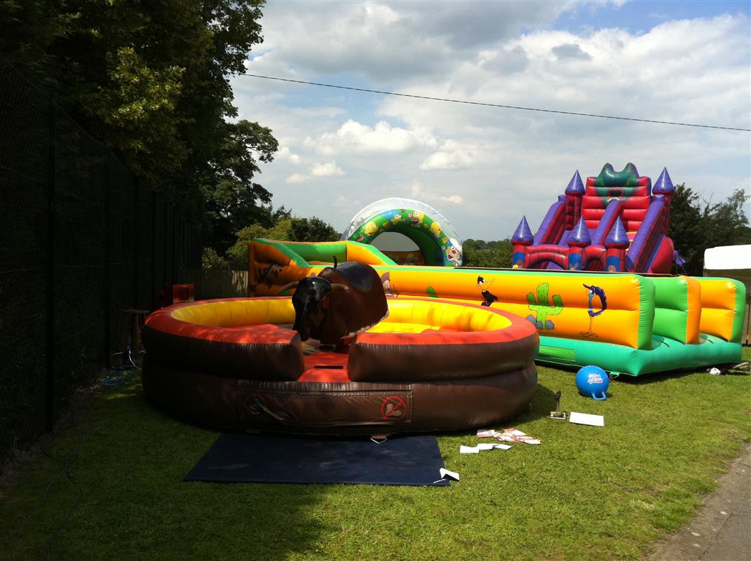 Bungee Run Bouncy Castle & Inflatable Hire in Stoke on Trent