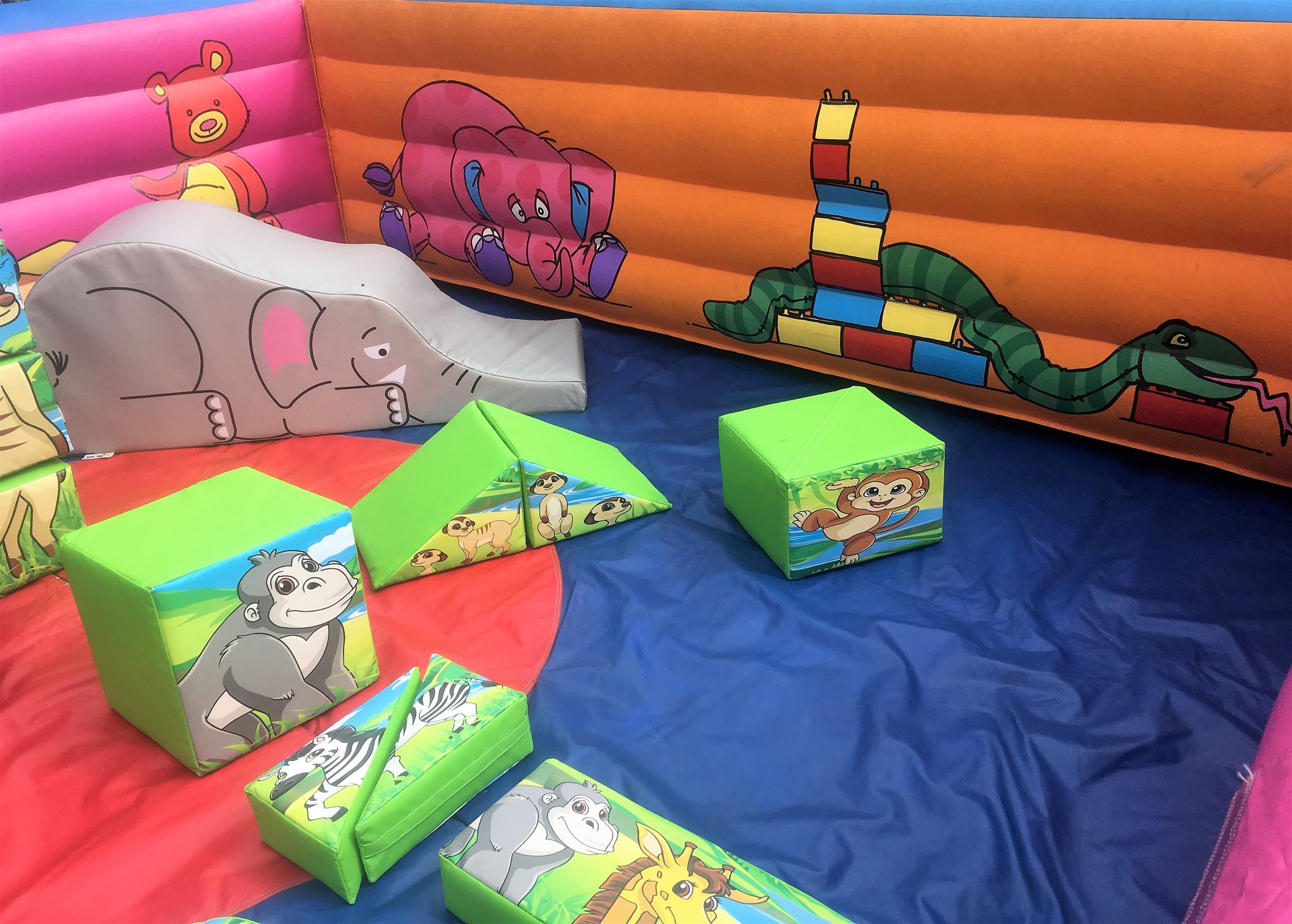 Tots Padded Toy Box (Halls & Events Only) Bouncy Castle Hire