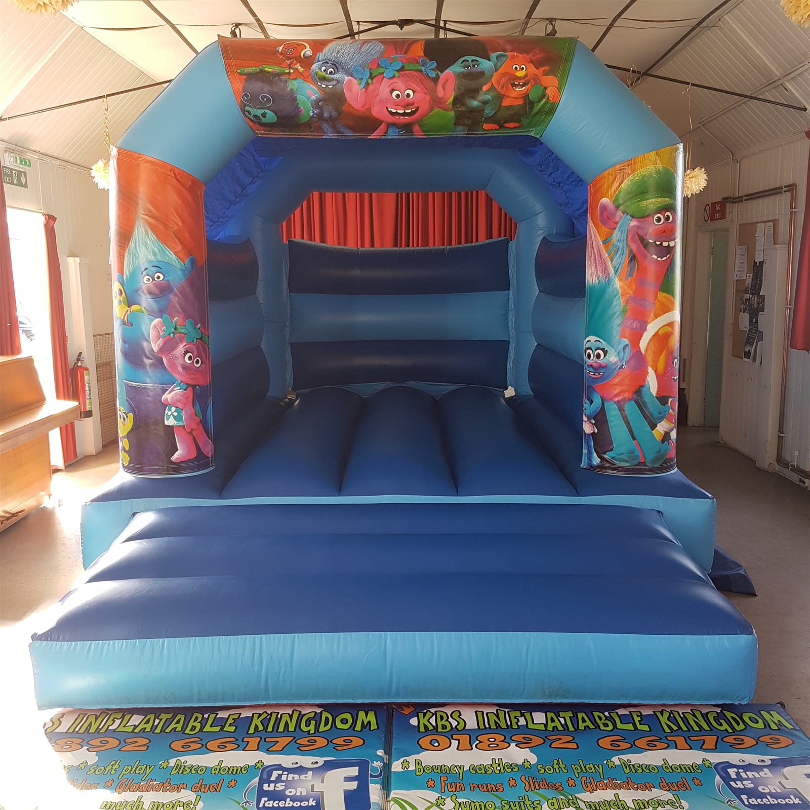 11ft x 15ft Trolls Themed Bouncy Castle Bouncy Castle Hire in