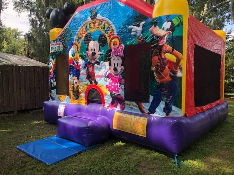 Mickey Mouse Bounce House - party equipment rental service in Mobile ...