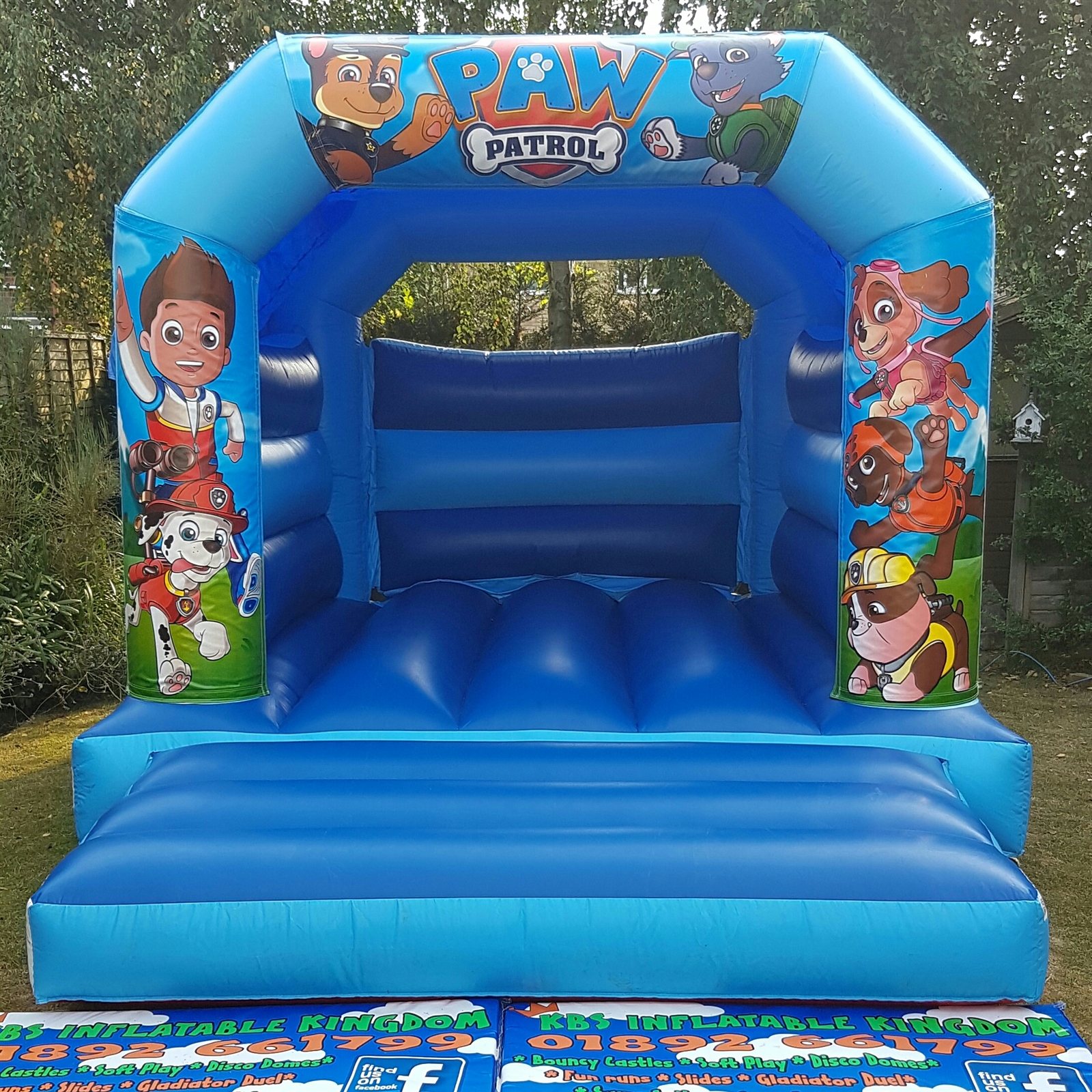 paw patrol bouncy castle