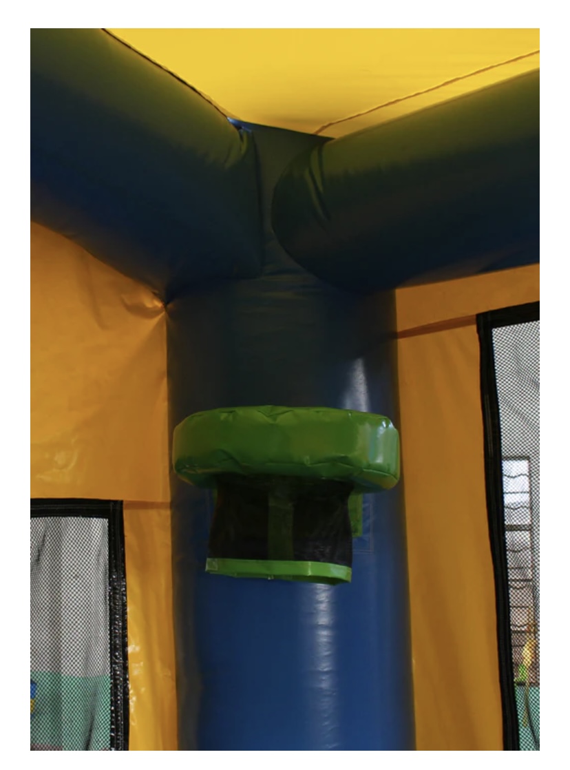 Dual lane combo (Water or Dry slide) Bounce Houses in Brevard County