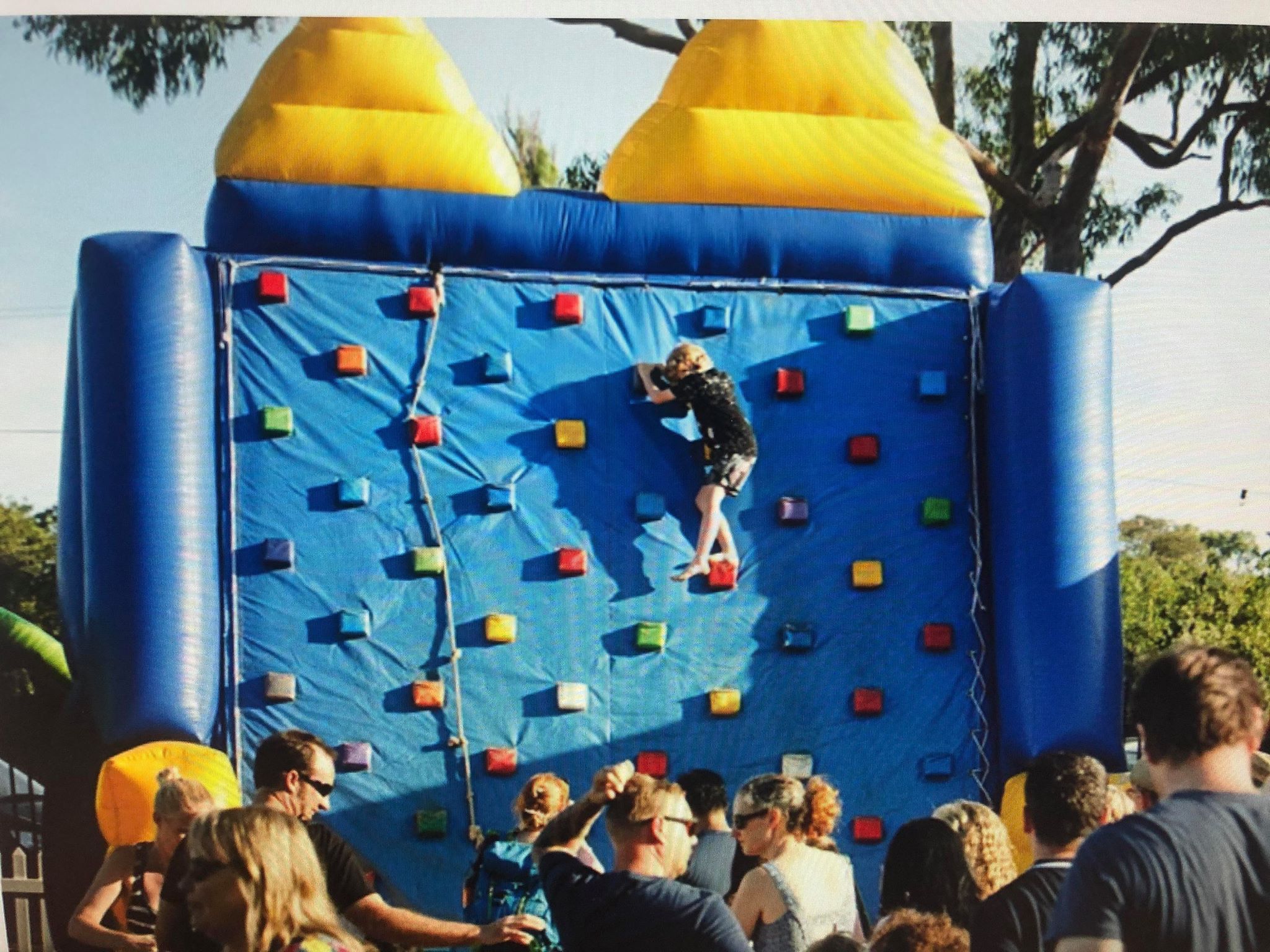 Inflatable Climbing Wall Hire Perth Mad Cow Entertainment