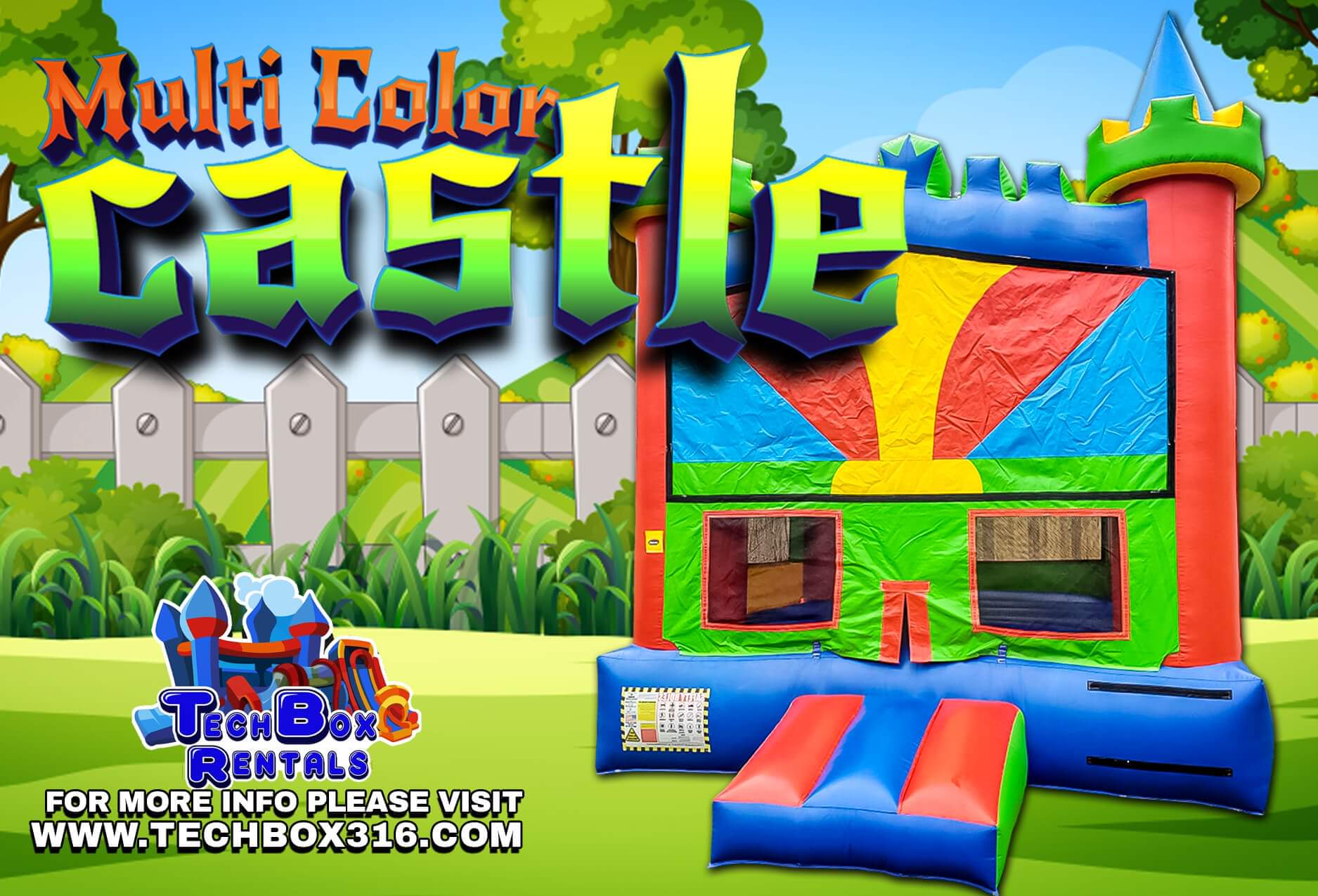 Multicolor Basic Castle Rese