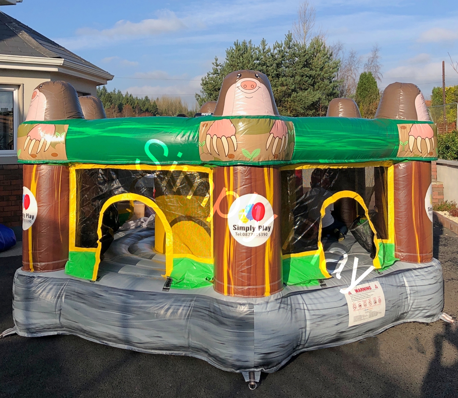 inflatable game hire