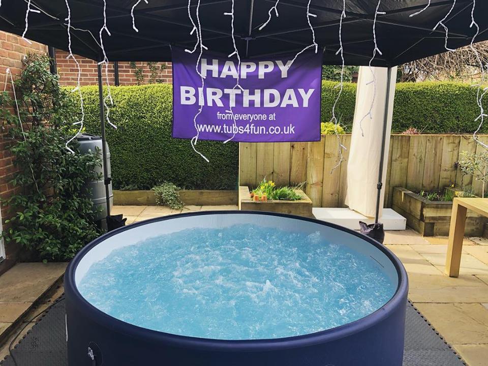 Hot Tub and Gazebo Party Package WEEKEND HIRE