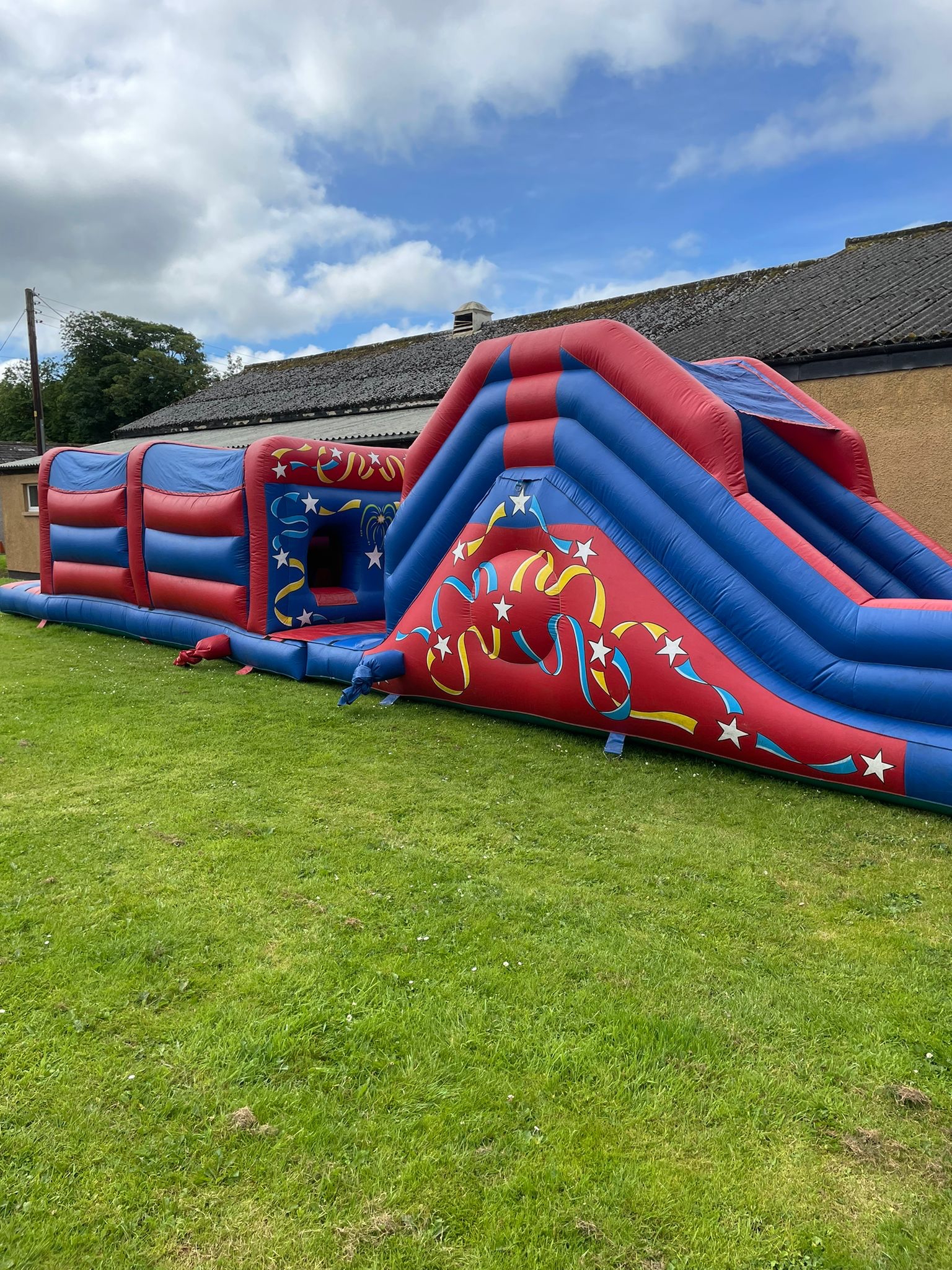 Inflatable Assault Course Best Bouncy Castle Hire service in Cumbria