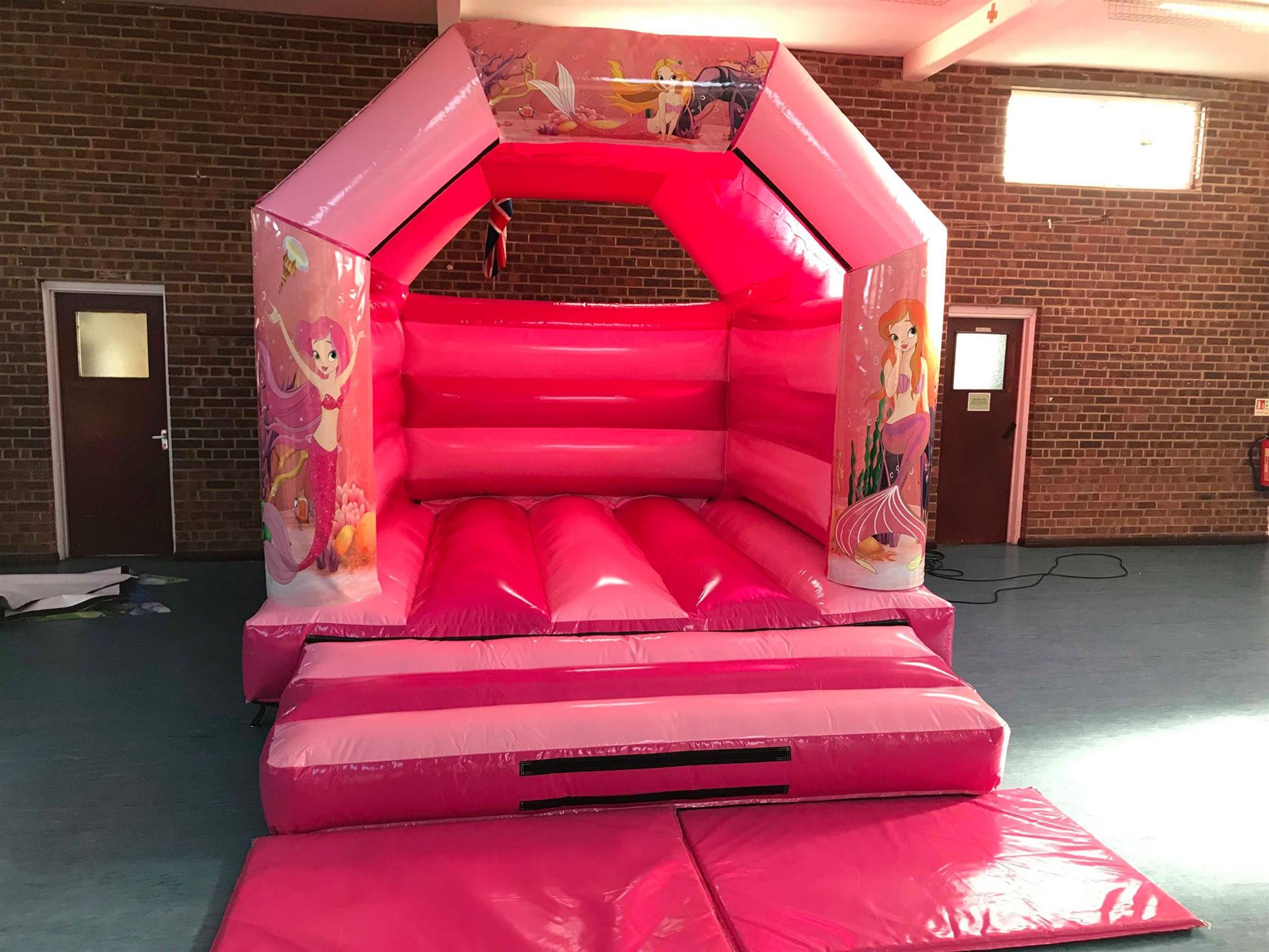 mermaid jumping castle hire