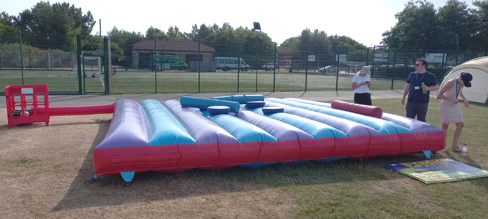 Gladiator Joust Inflatable 4 Man (four) 20ft x 20ft Best Bouncy